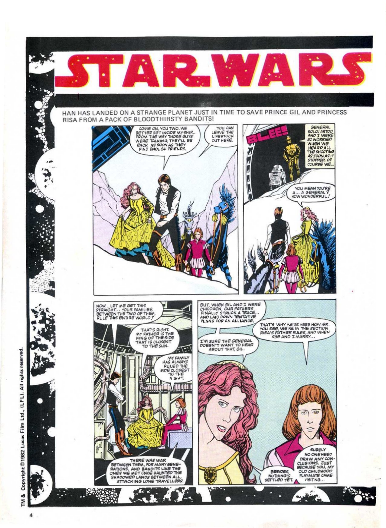 Read online Return of the Jedi comic -  Issue #124 - 4