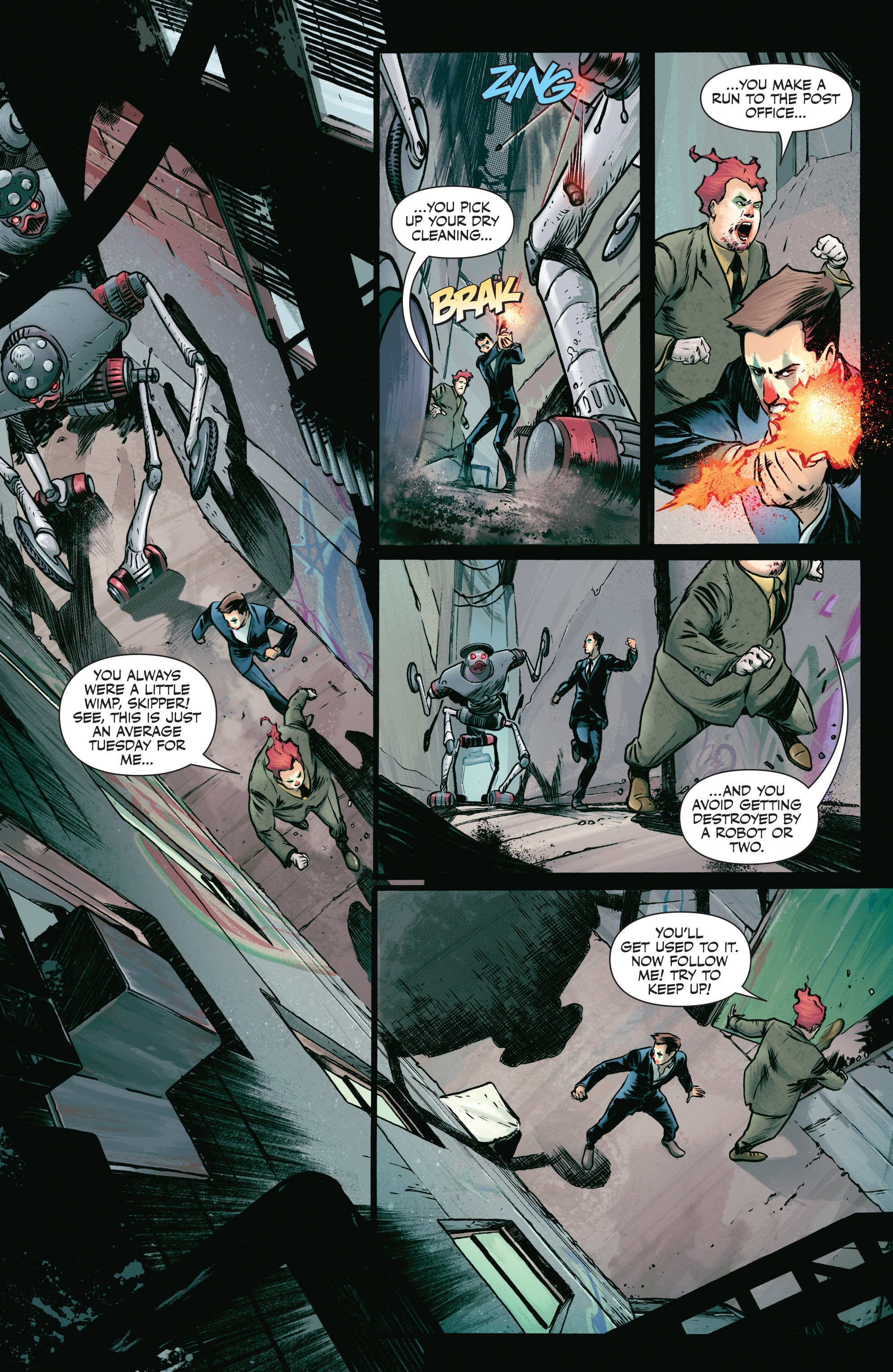 Read online Robot Clown Mob comic -  Issue # TPB - 48