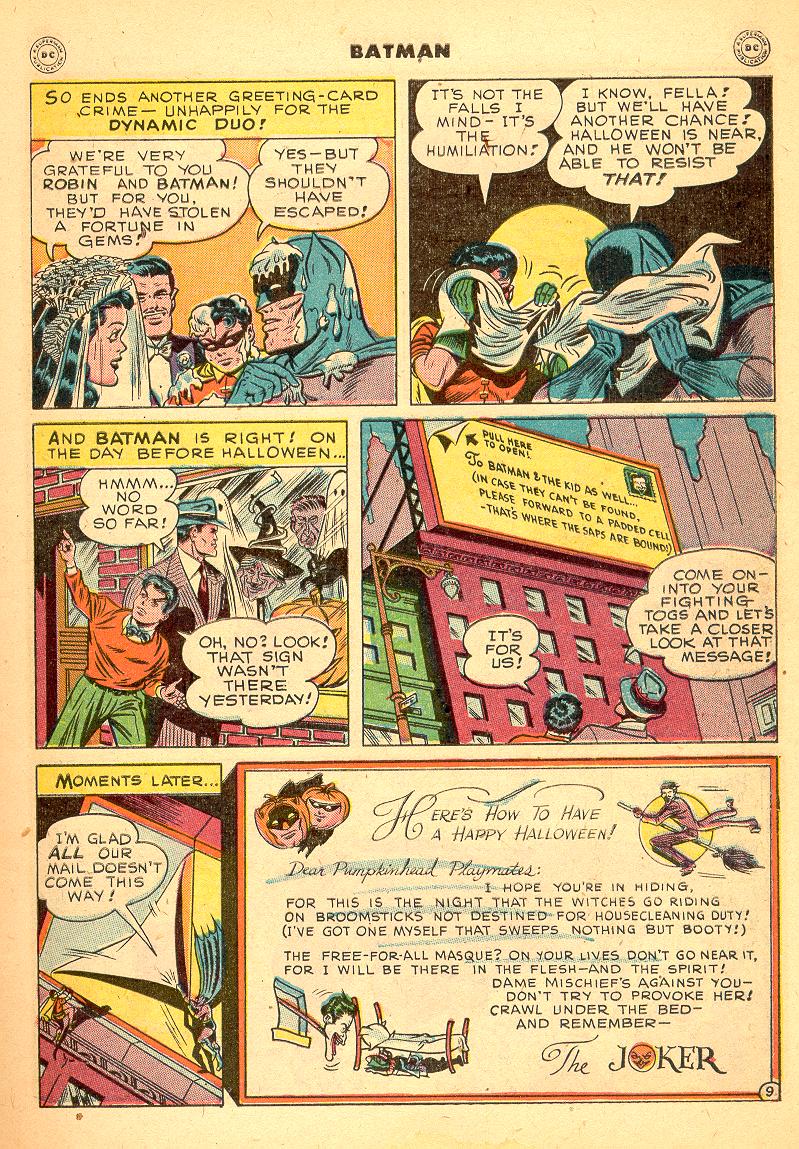 Read online Batman (1940) comic -  Issue #46 - 11