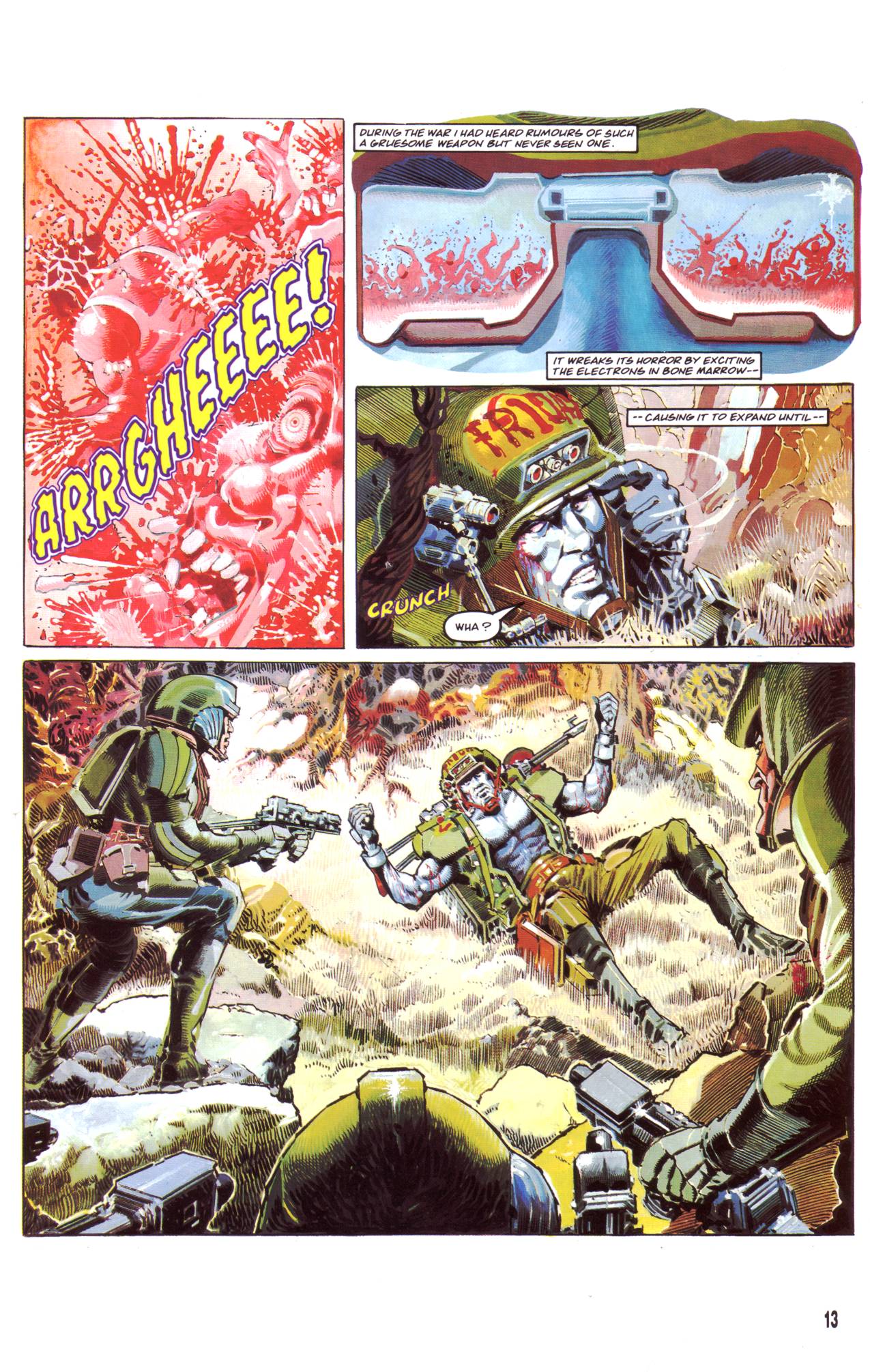 Read online Rogue Trooper:  The Final Warrior comic -  Issue #1 - 14