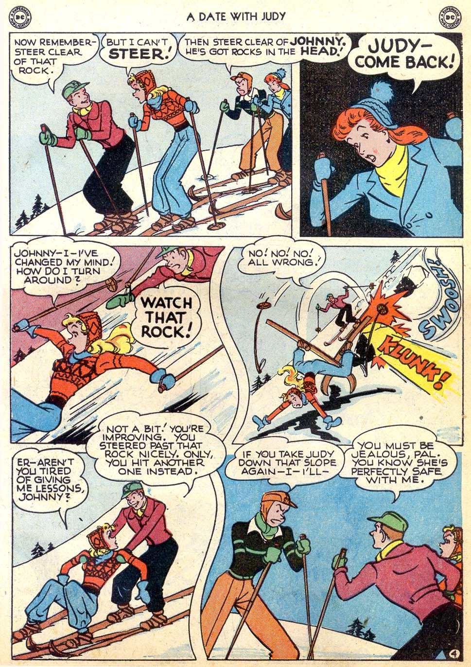 Read online A Date with Judy comic -  Issue #3 - 45