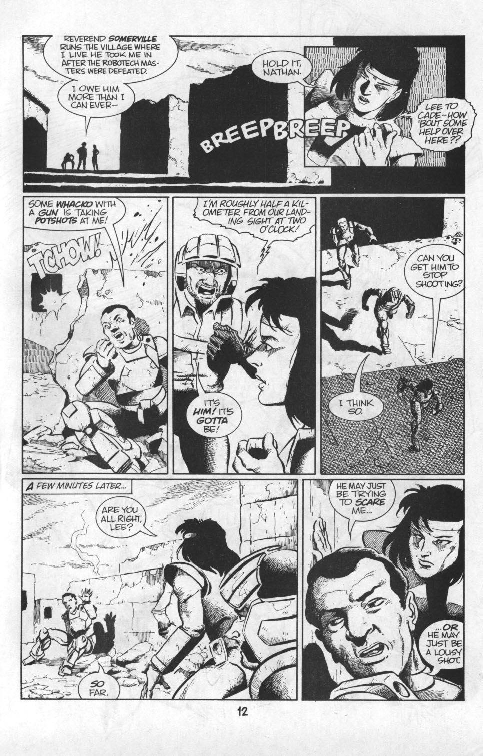 Read online Robotech: Invid War comic -  Issue #10 - 14