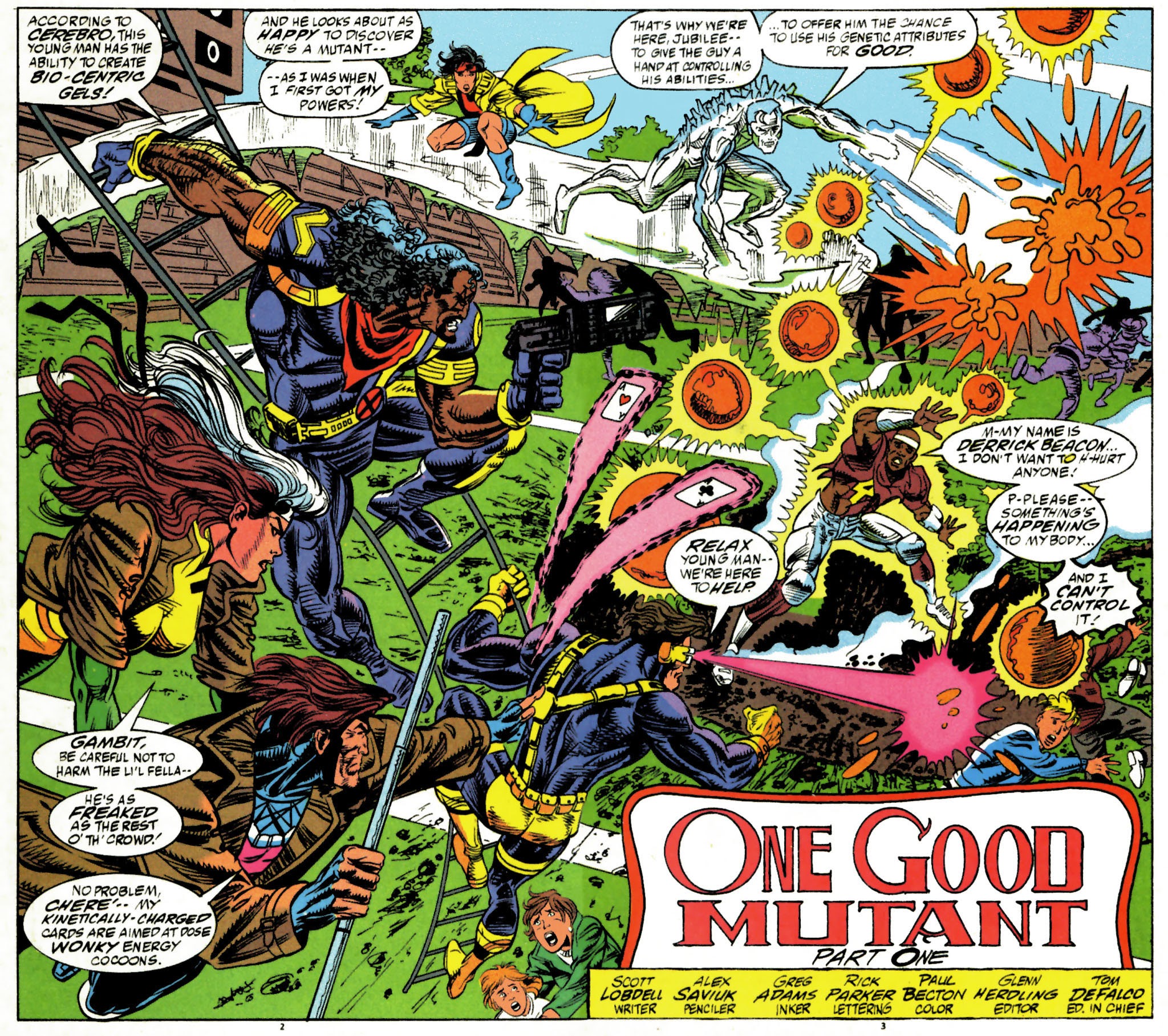 Read online Marvel Creators' Choice X-men comic -  Issue #1 - 4