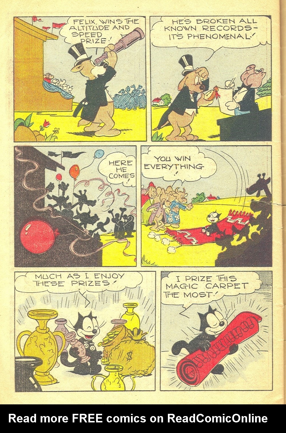 Read online Felix the Cat (1948) comic -  Issue #6 - 42