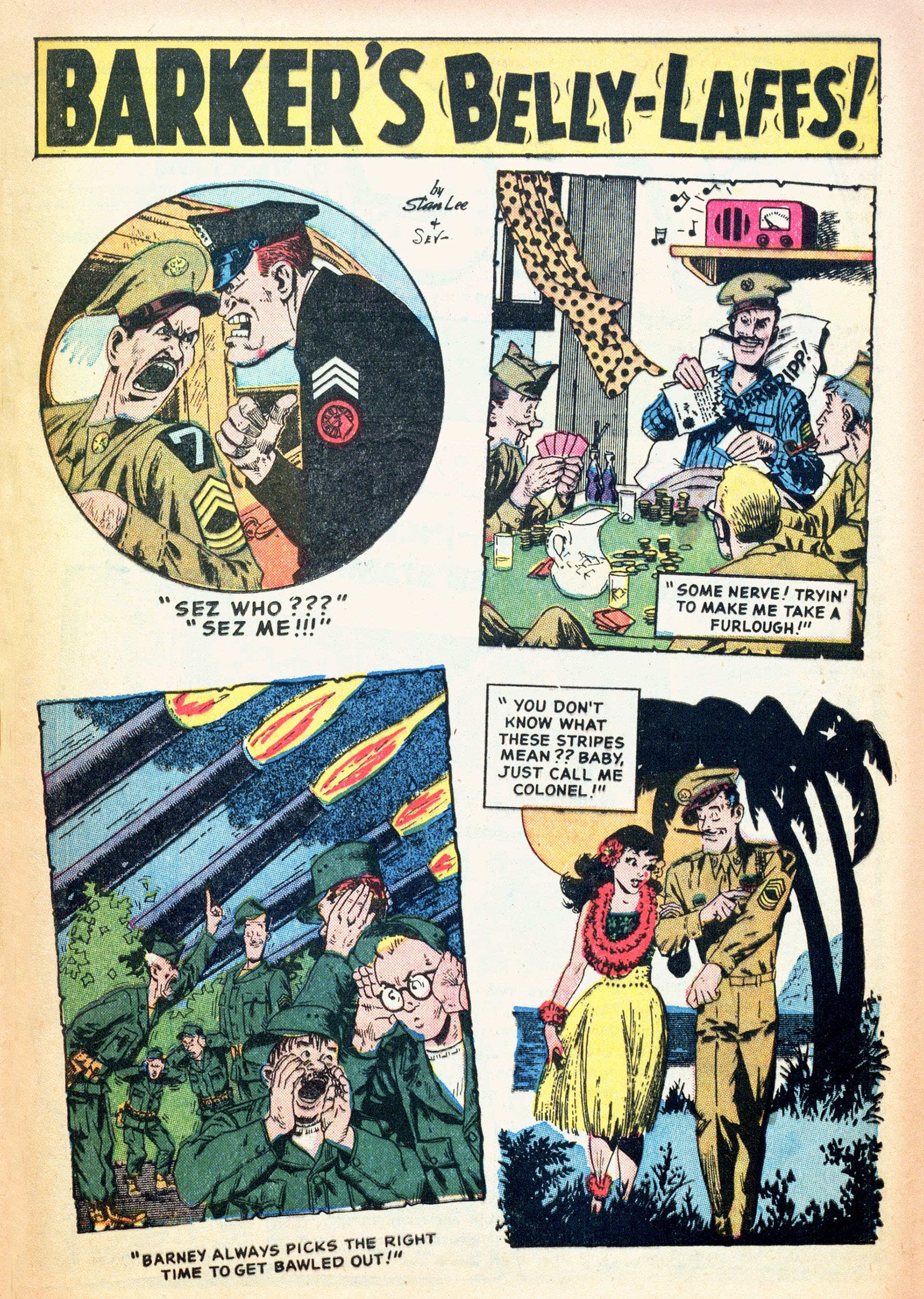 Read online Sergeant Barney Barker comic -  Issue #3 - 17