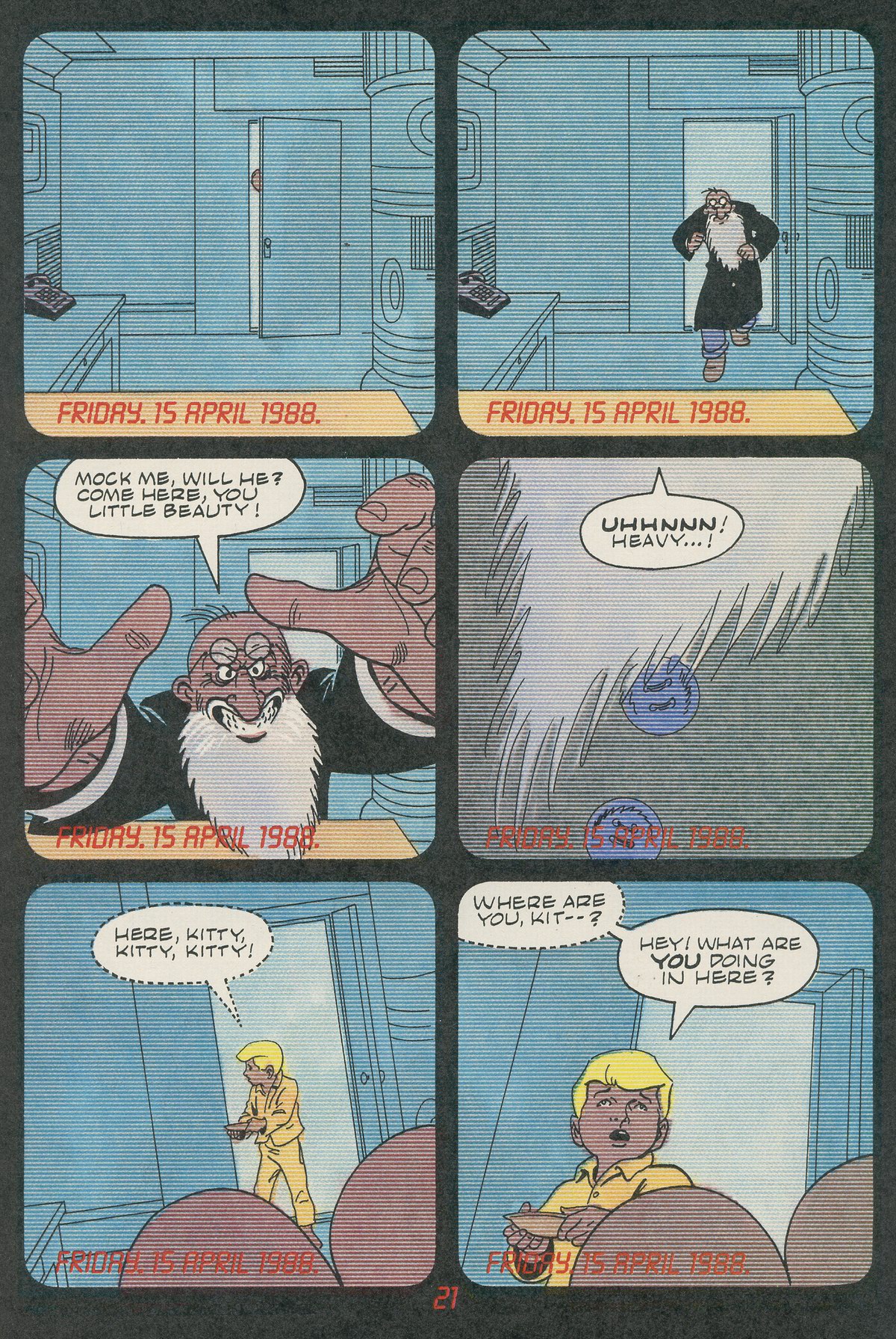 Read online Jonny Quest comic -  Issue #22 - 27