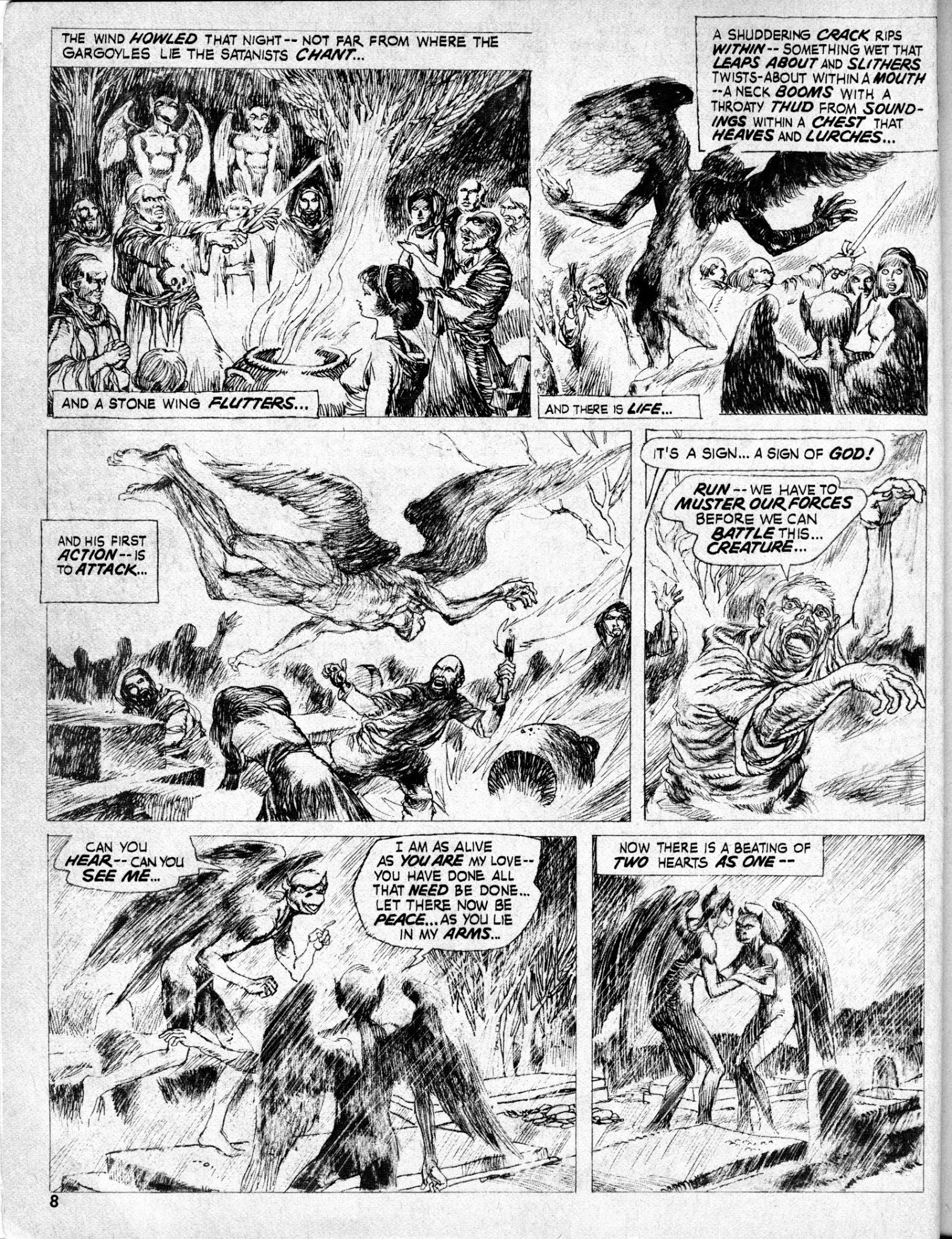 Read online Psycho comic -  Issue #8 - 9