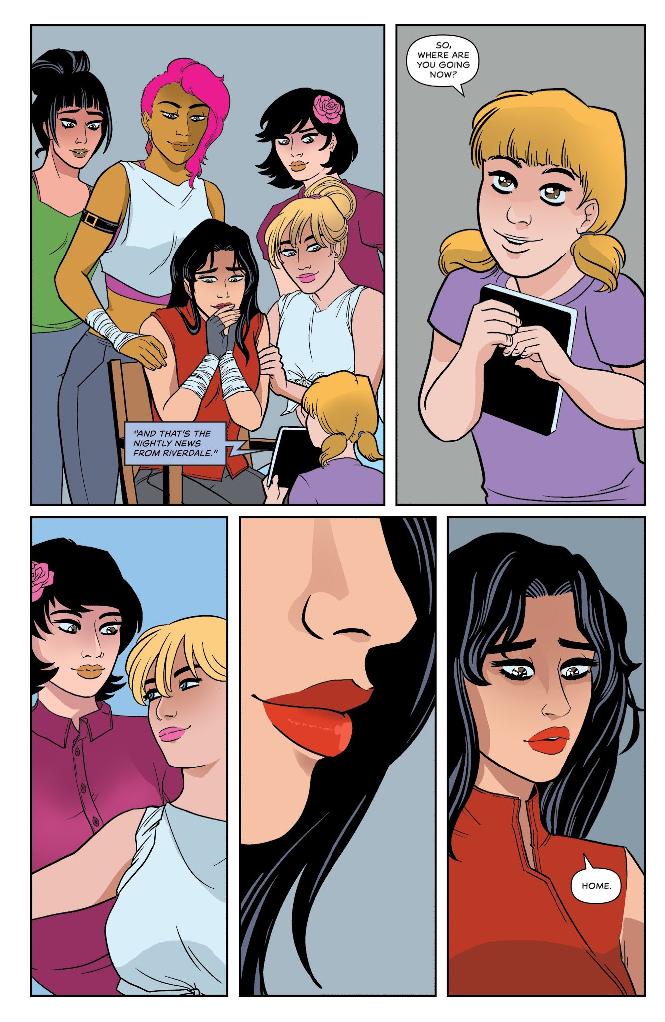 Read online Betty & Veronica: Vixens comic -  Issue # _TPB 2 - 108