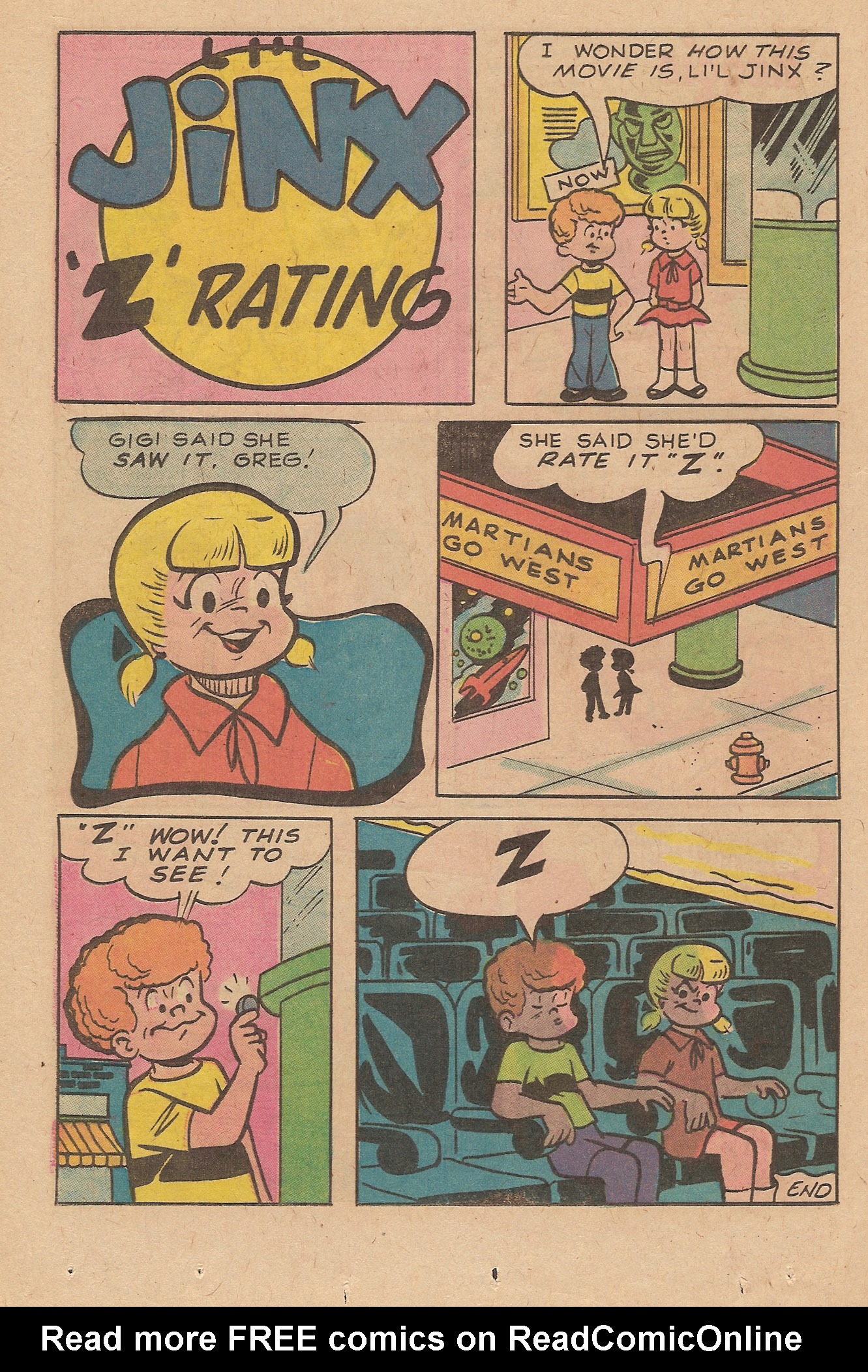Read online Reggie's Wise Guy Jokes comic -  Issue #31 - 24