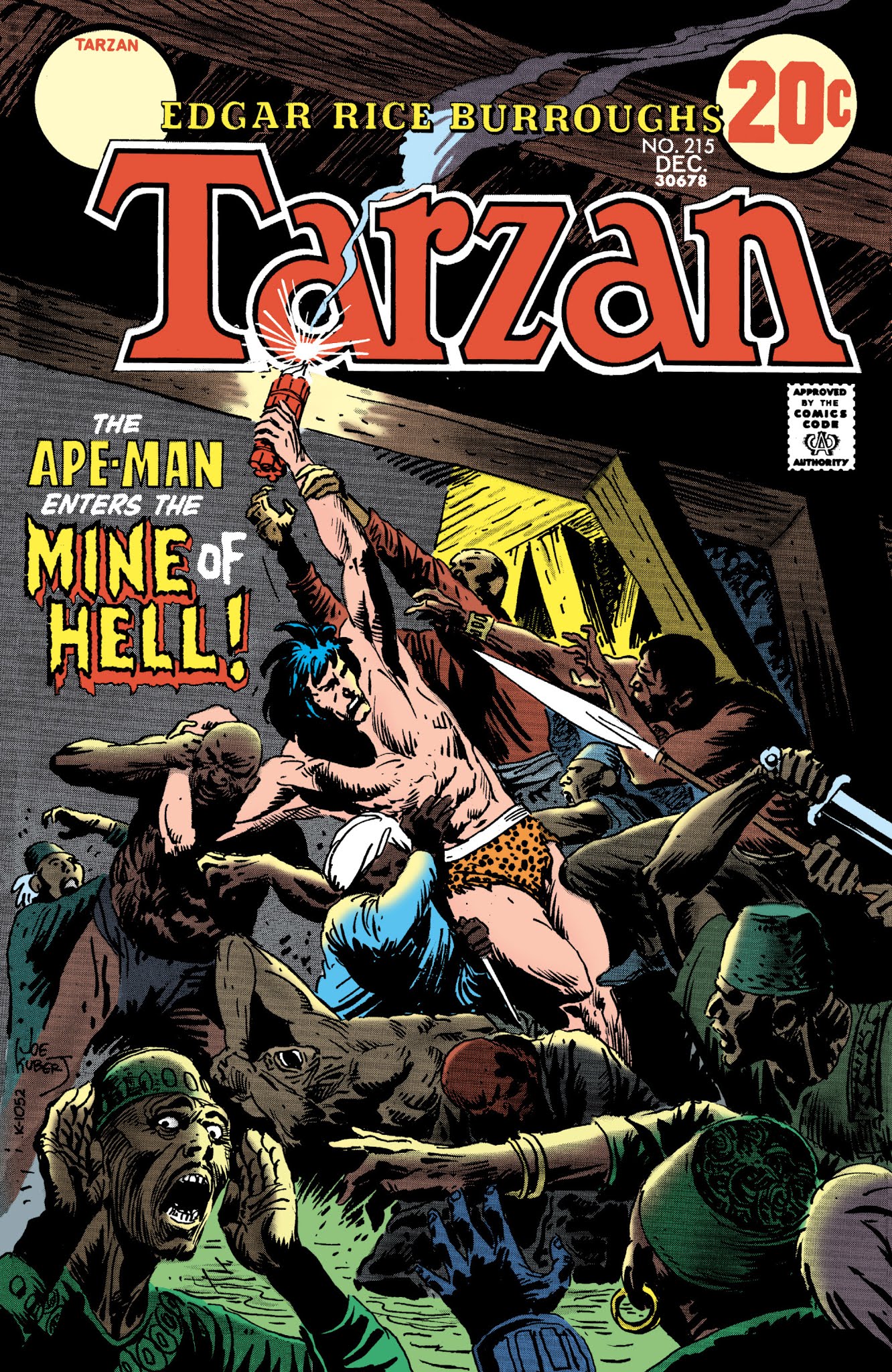 Read online Edgar Rice Burroughs' Tarzan The Joe Kubert Years comic -  Issue # TPB 2 (Part 1) - 10
