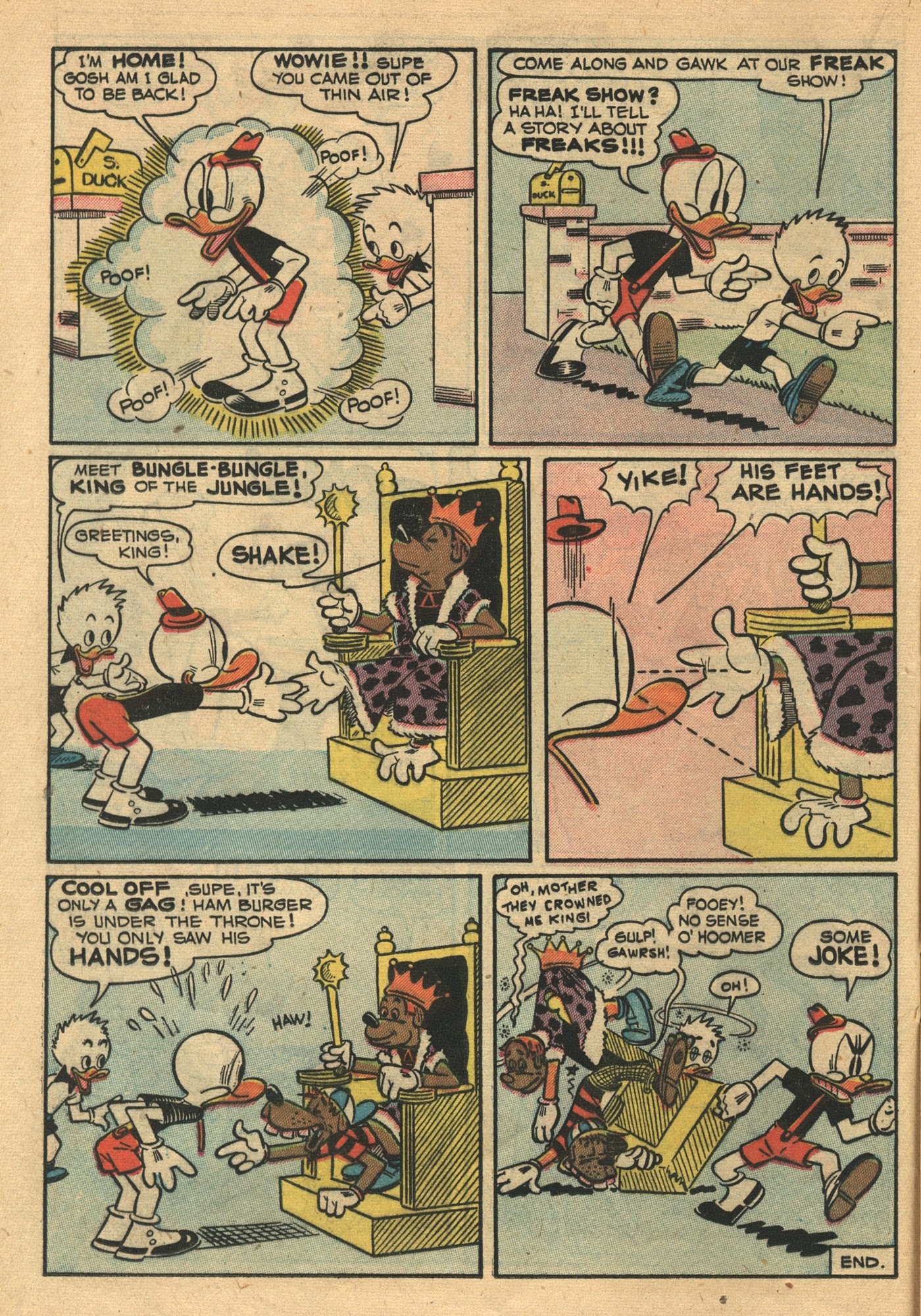Read online Super Duck Comics comic -  Issue #32 - 22