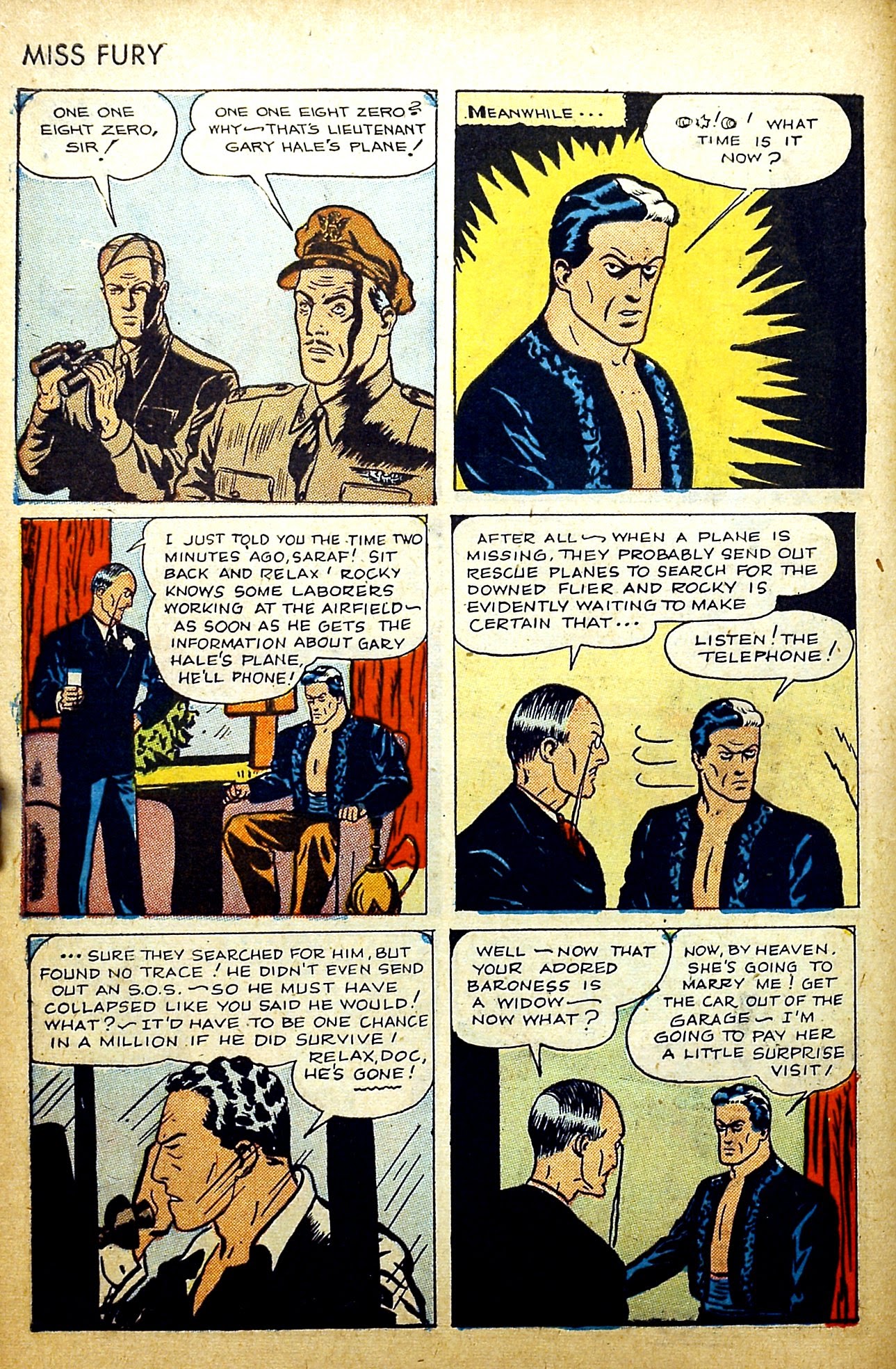Read online Miss Fury Comics comic -  Issue #8 - 7