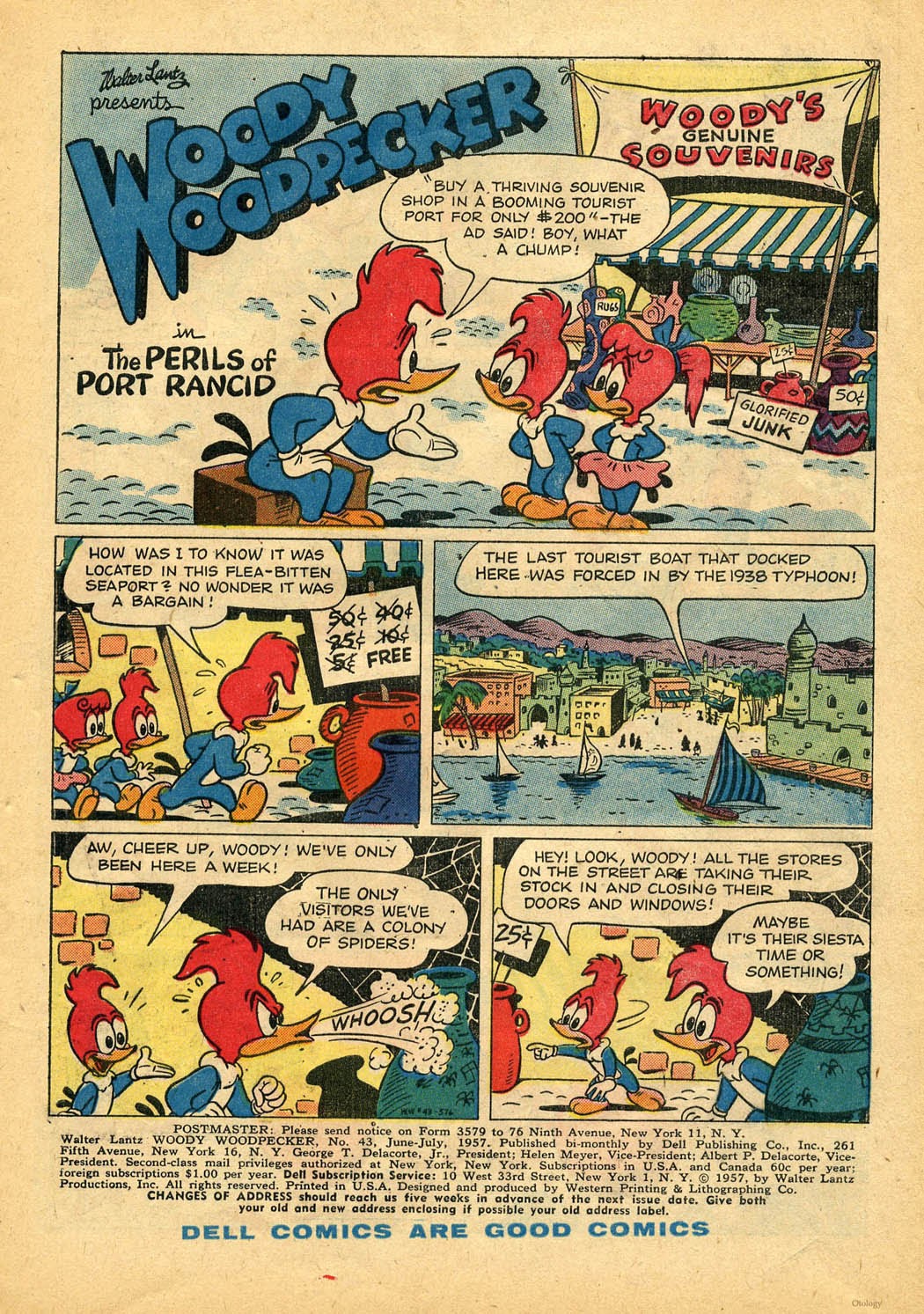Read online Walter Lantz Woody Woodpecker (1952) comic -  Issue #43 - 3