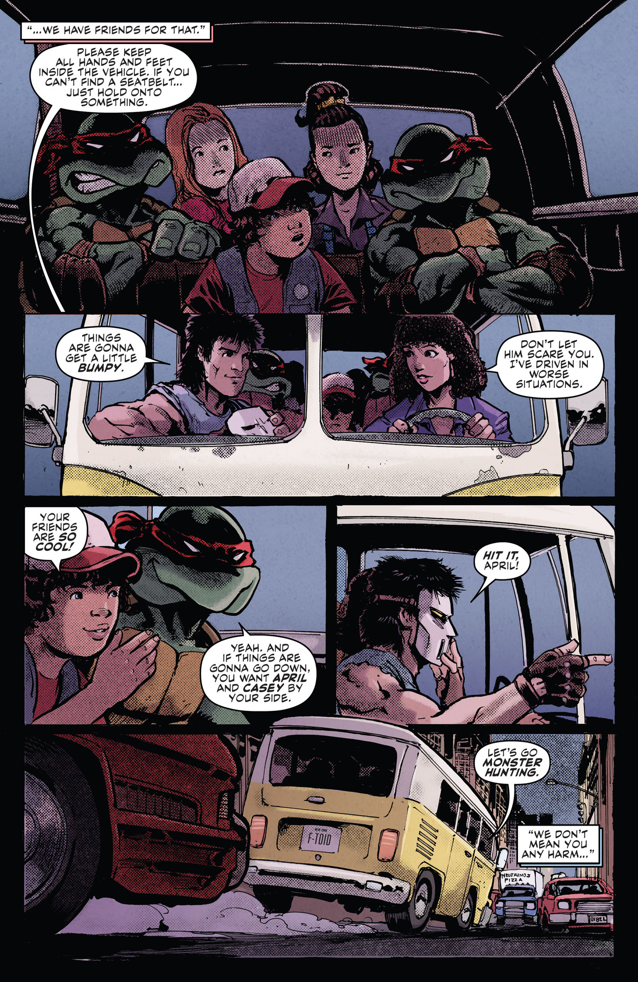 Read online Teenage Mutant Ninja Turtles x Stranger Things comic -  Issue #4 - 5