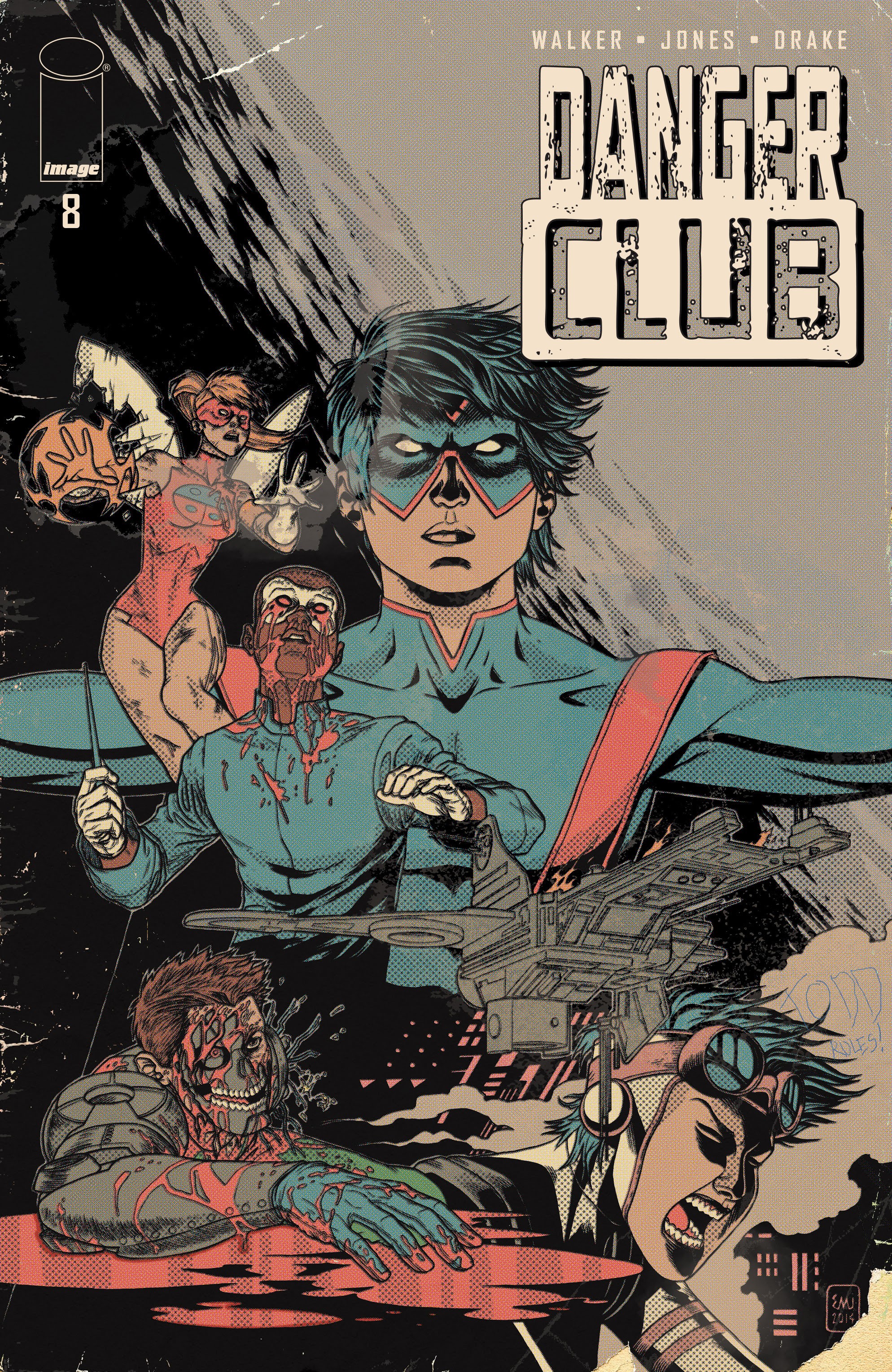 Read online Danger Club comic -  Issue #8a - 1