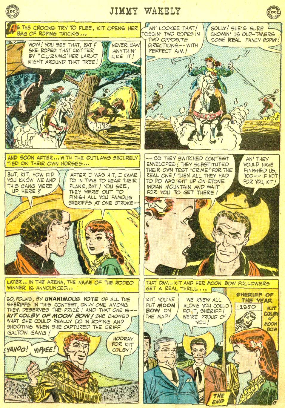 Read online Jimmy Wakely comic -  Issue #5 - 34