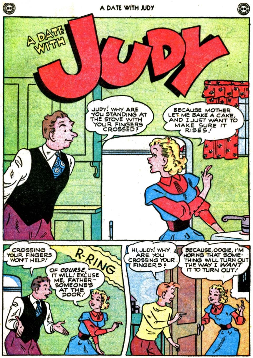 Read online A Date with Judy comic -  Issue #10 - 10