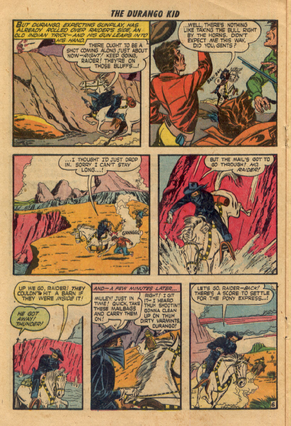 Read online Charles Starrett as The Durango Kid comic -  Issue #8 - 15