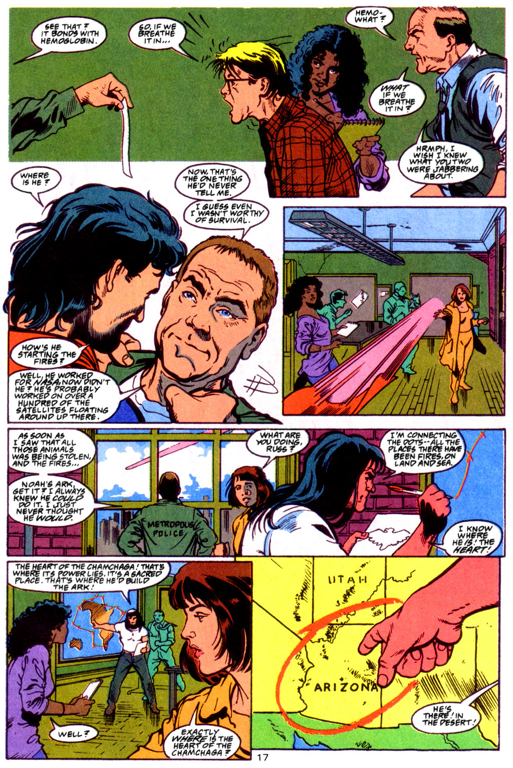 Read online Metropolis S.C.U. comic -  Issue #3 - 17