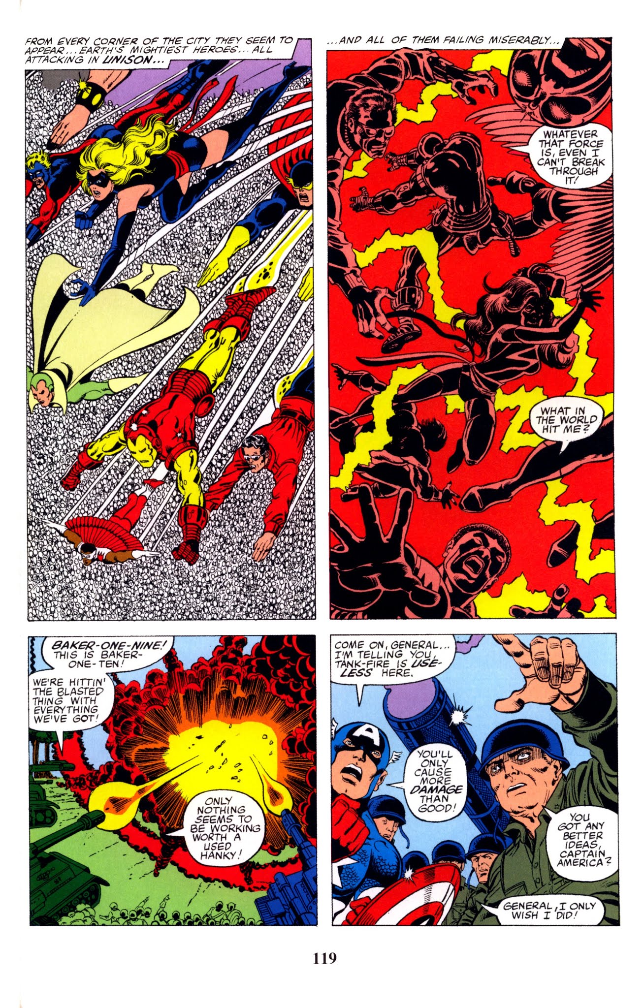 Read online Fantastic Four Visionaries: George Perez comic -  Issue # TPB 2 (Part 2) - 17