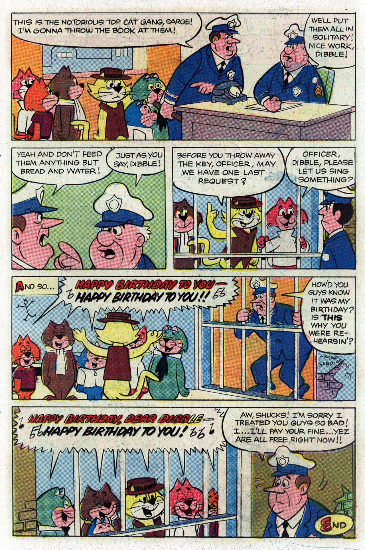 Read online Top Cat (1970) comic -  Issue #10 - 11