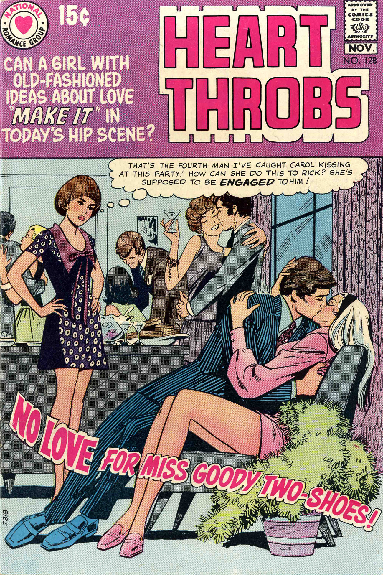 Read online Heart Throbs comic -  Issue #128 - 1