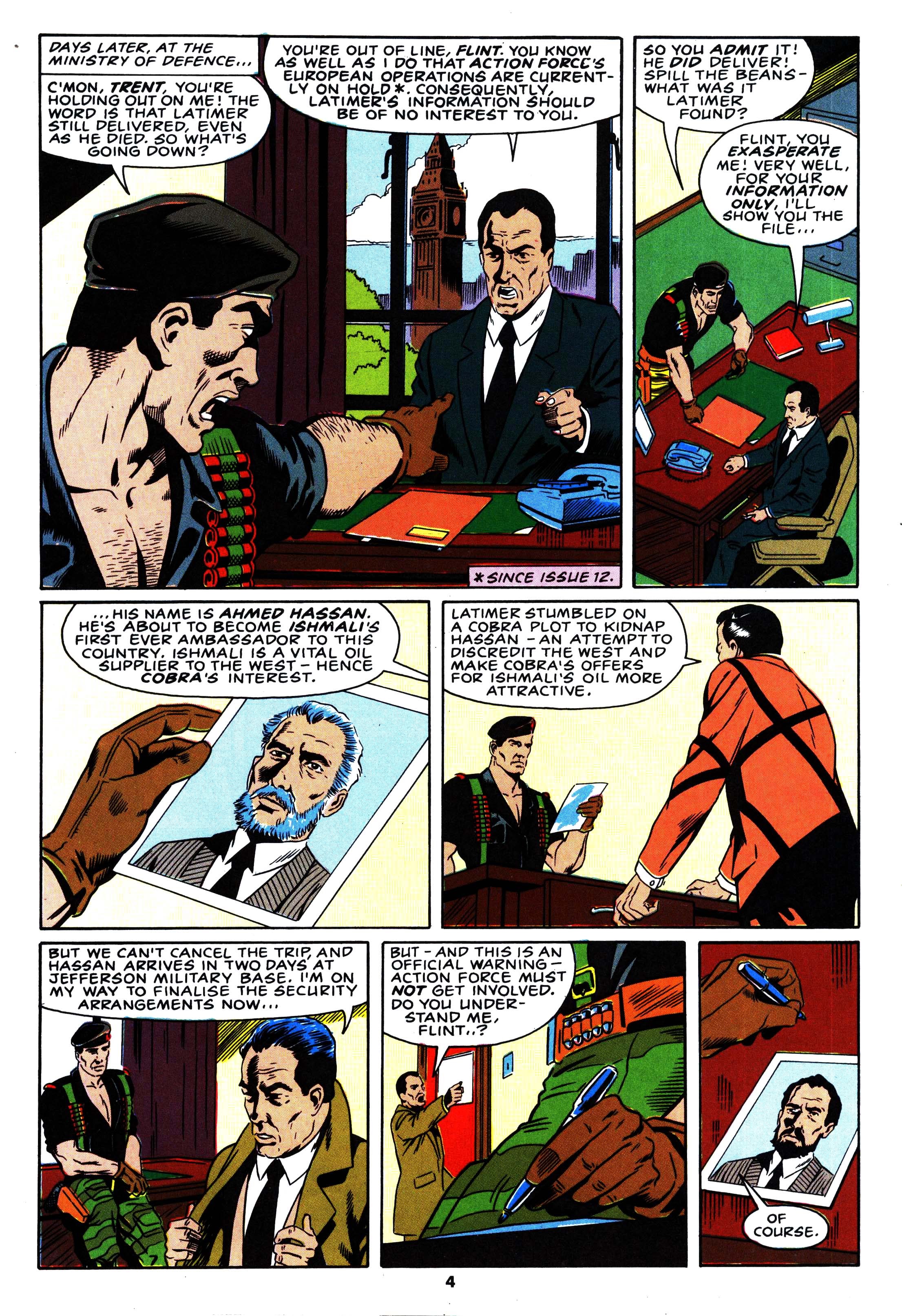 Read online Action Force comic -  Issue #19 - 4