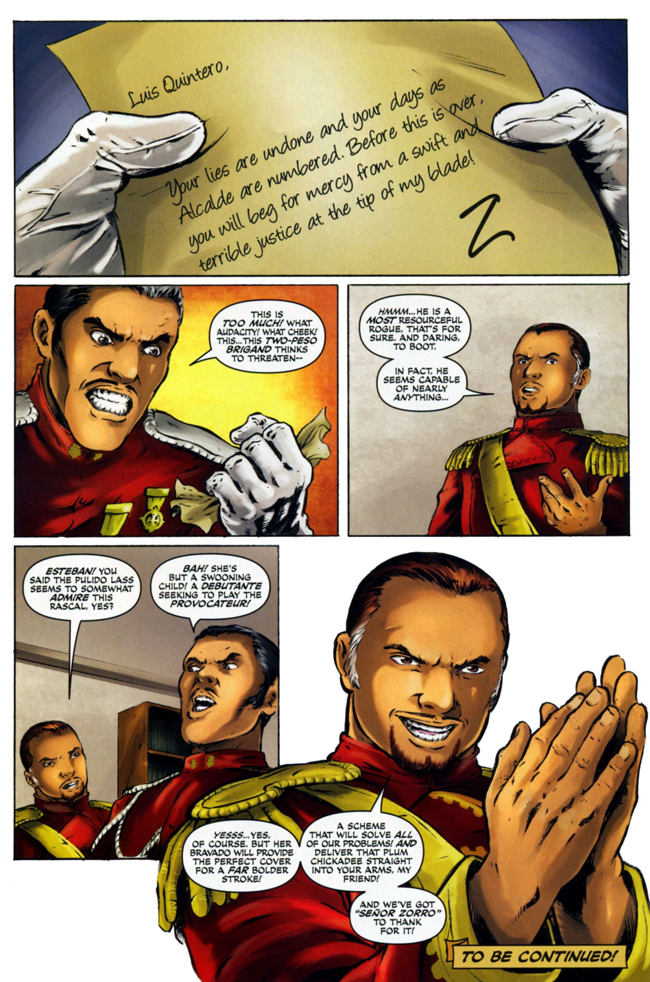 Read online Zorro (2008) comic -  Issue #11 - 29