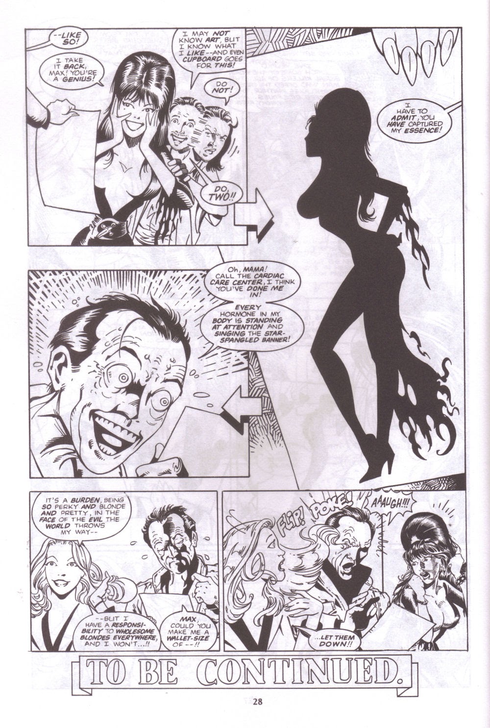 Read online Elvira, Mistress of the Dark comic -  Issue #62 - 24