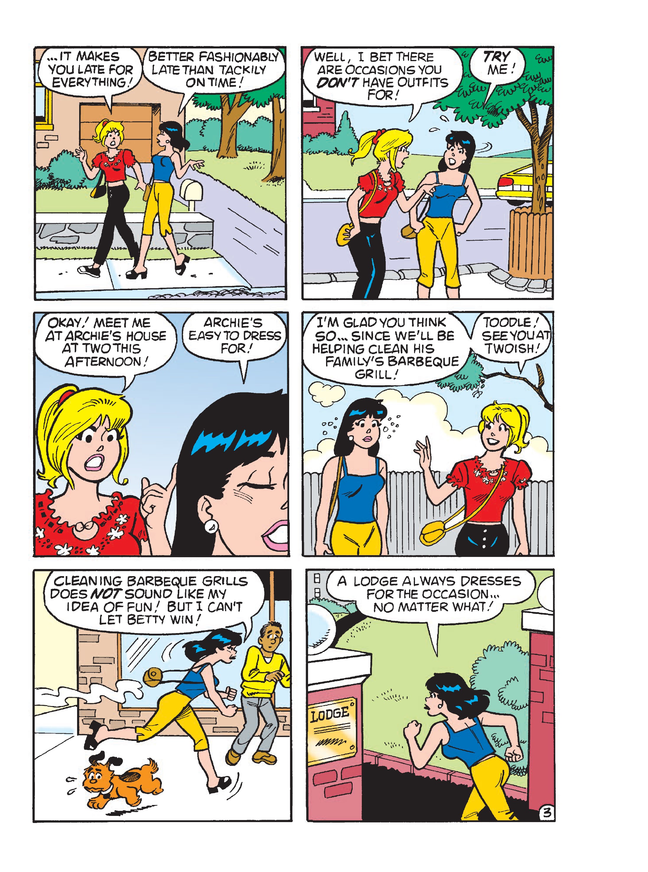 Read online Betty & Veronica Friends Double Digest comic -  Issue #254 - 186