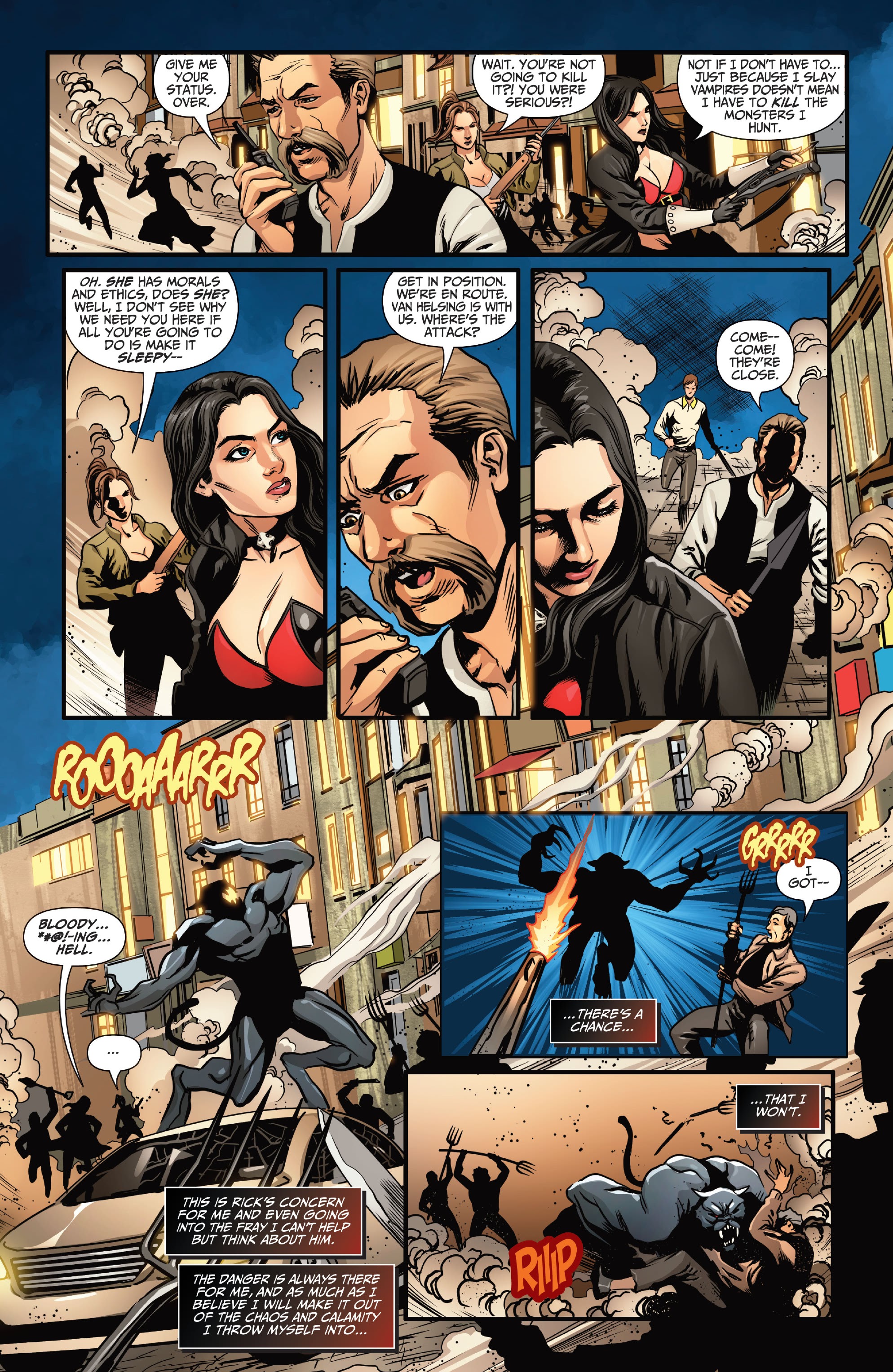 Read online Van Helsing: Beast of Exmoor comic -  Issue # Full - 17