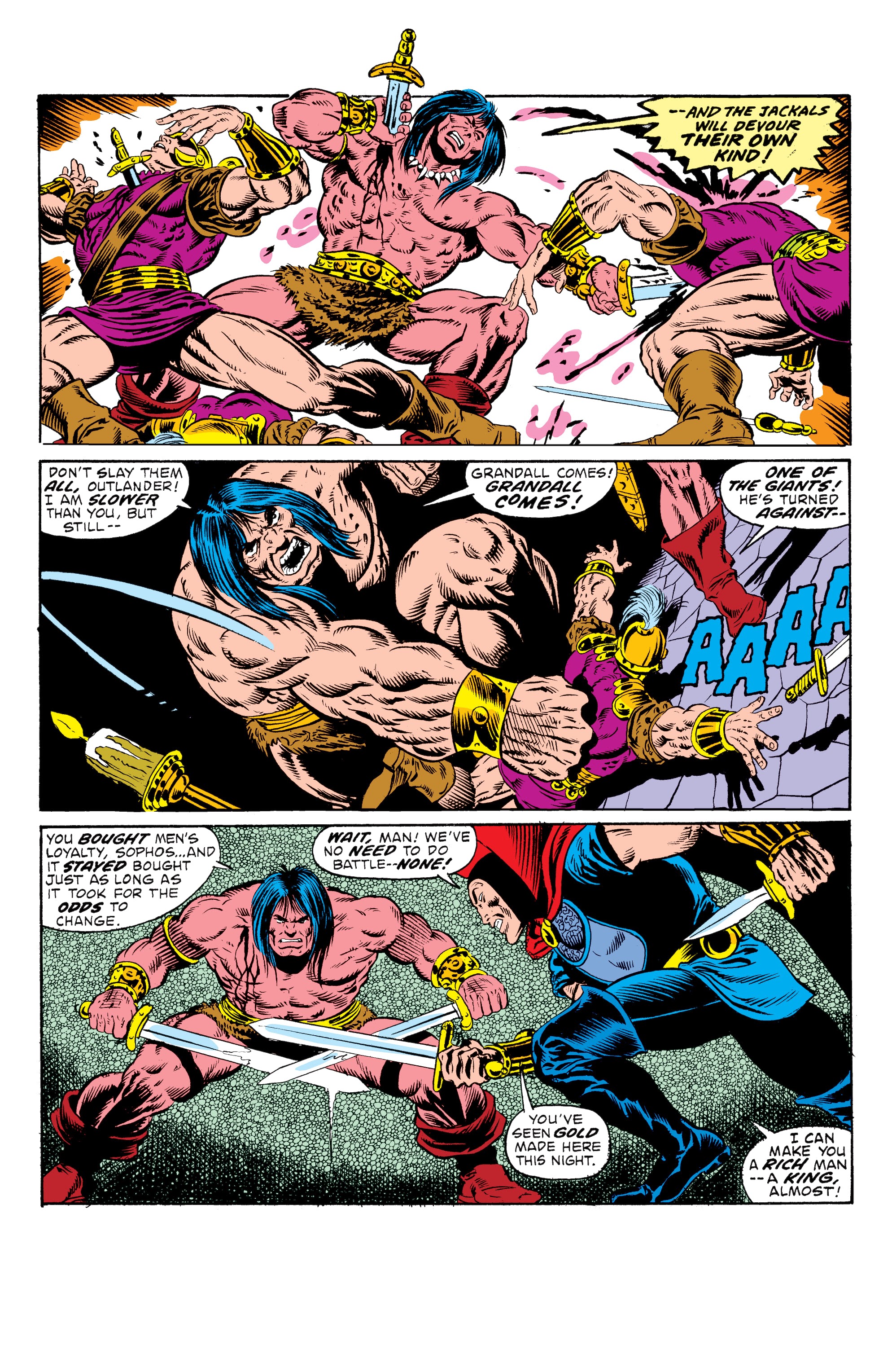 Read online Conan the Barbarian Epic Collection: The Original Marvel Years - Of Once and Future Kings comic -  Issue # TPB (Part 1) - 94