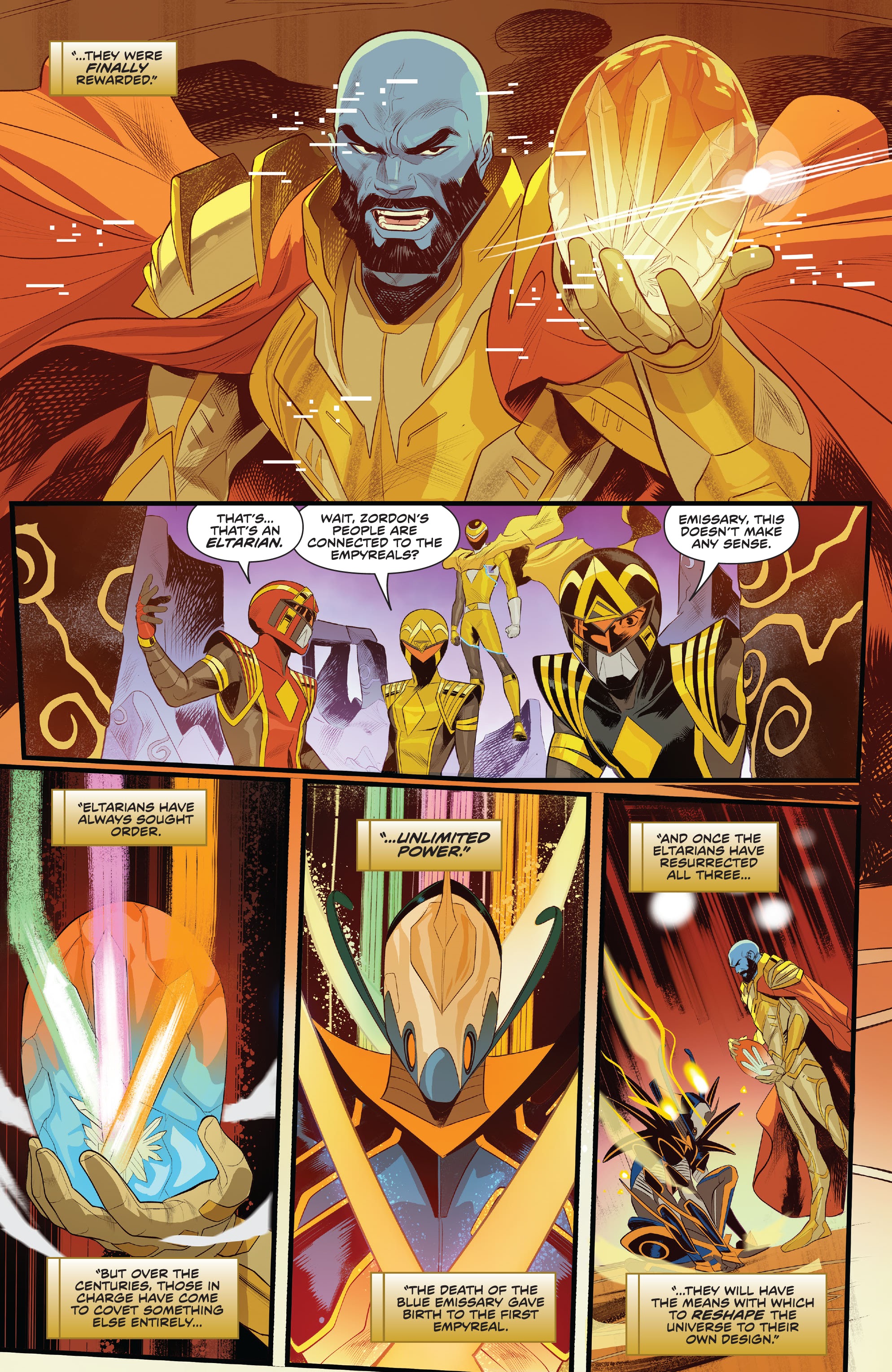 Read online Power Rangers comic -  Issue #11 - 12