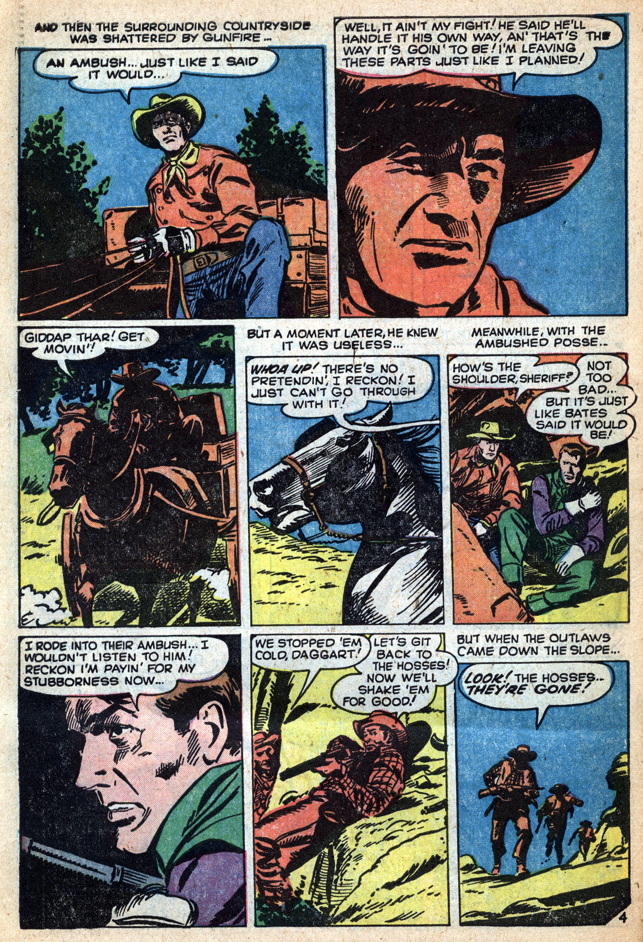 Read online Western Gunfighters (1956) comic -  Issue #26 - 6
