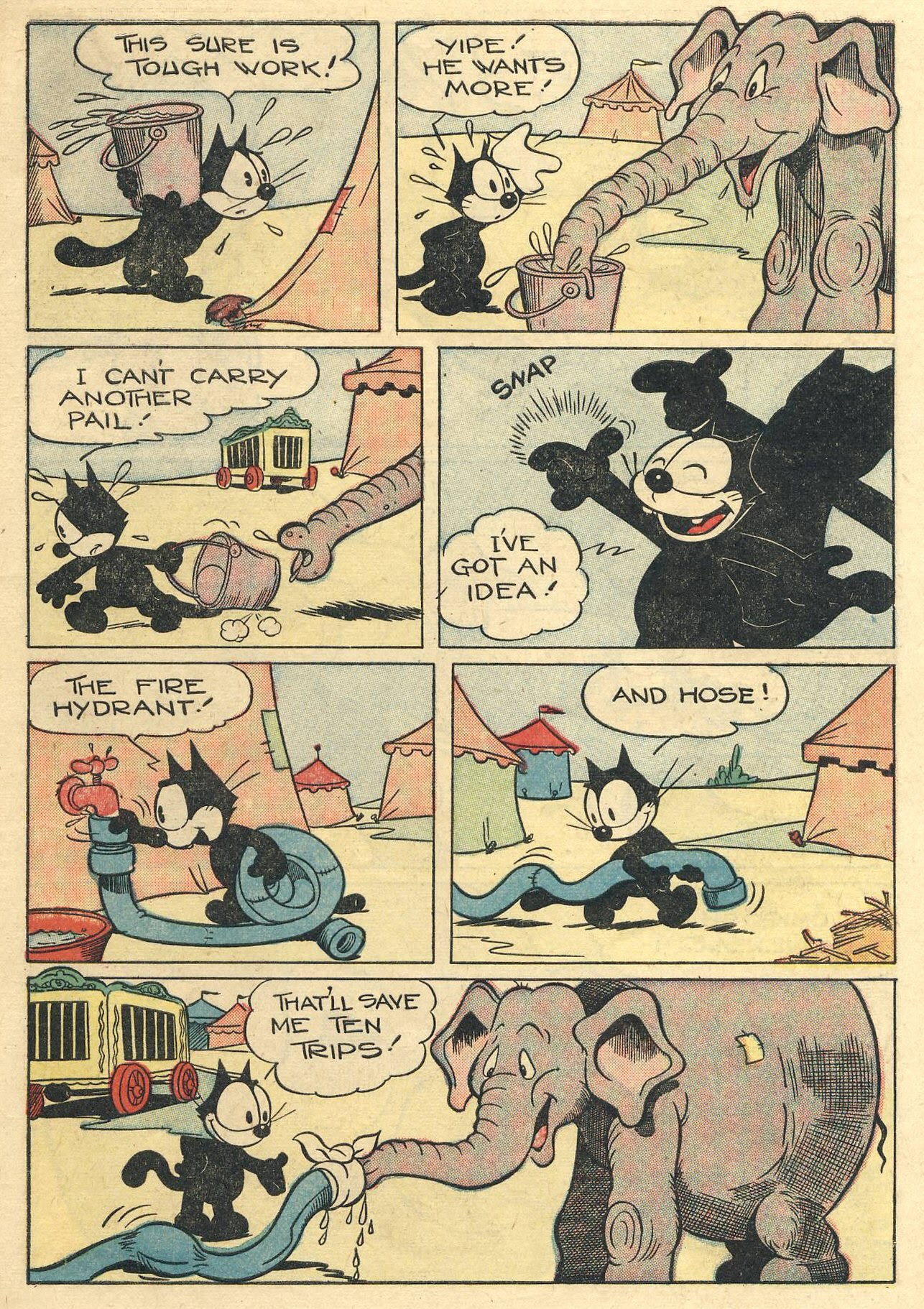 Read online Felix the Cat (1948) comic -  Issue #10 - 7