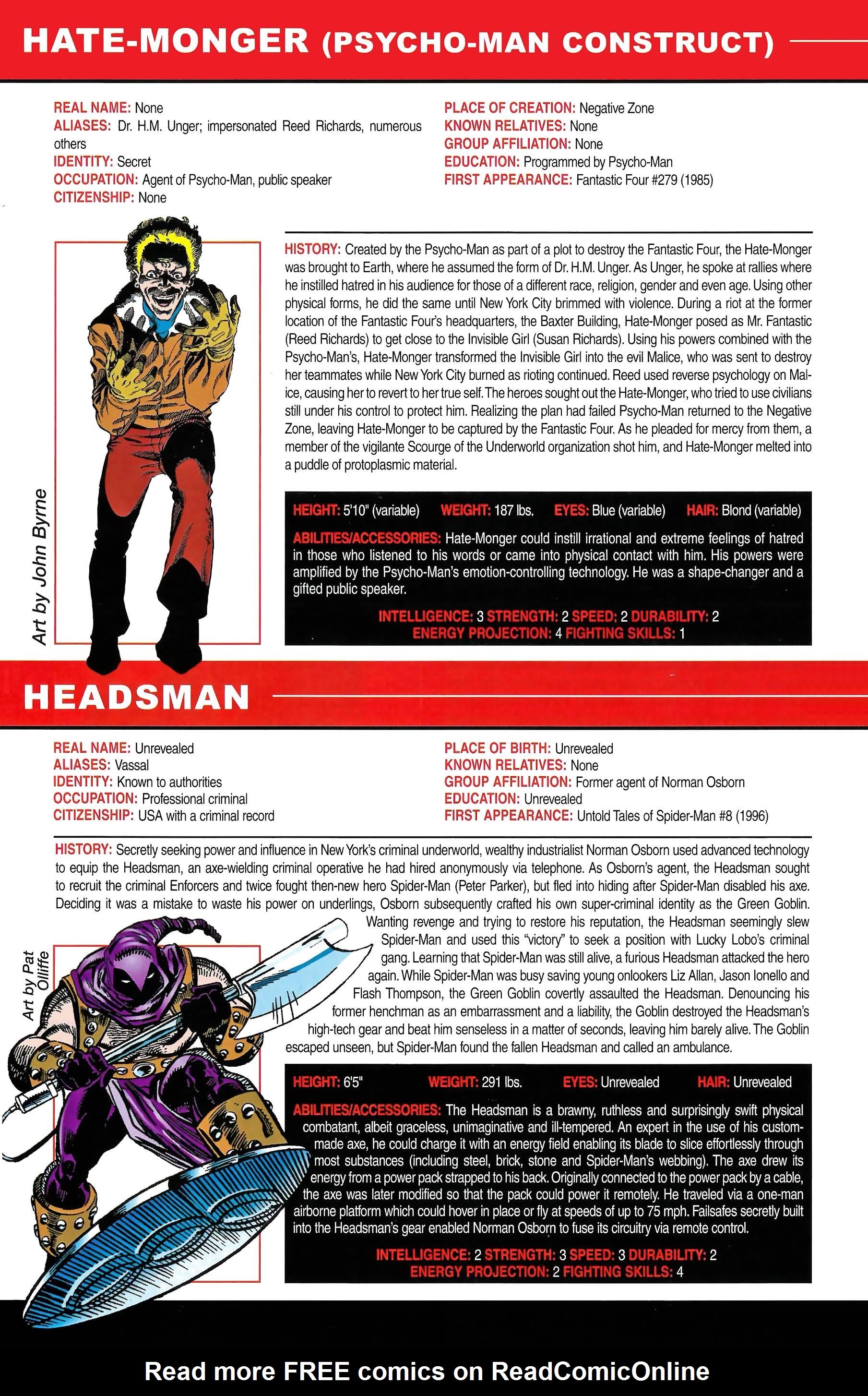 Read online Official Handbook of the Marvel Universe A to Z comic -  Issue # TPB 5 (Part 2) - 50