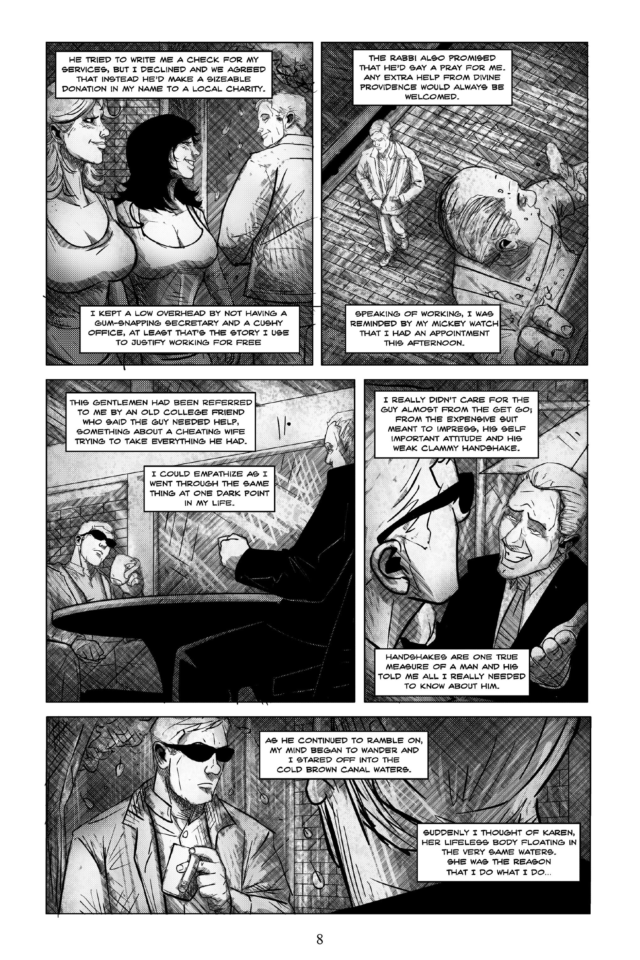 Read online Two Redheads & A Dead Blonde comic -  Issue #1 - 9