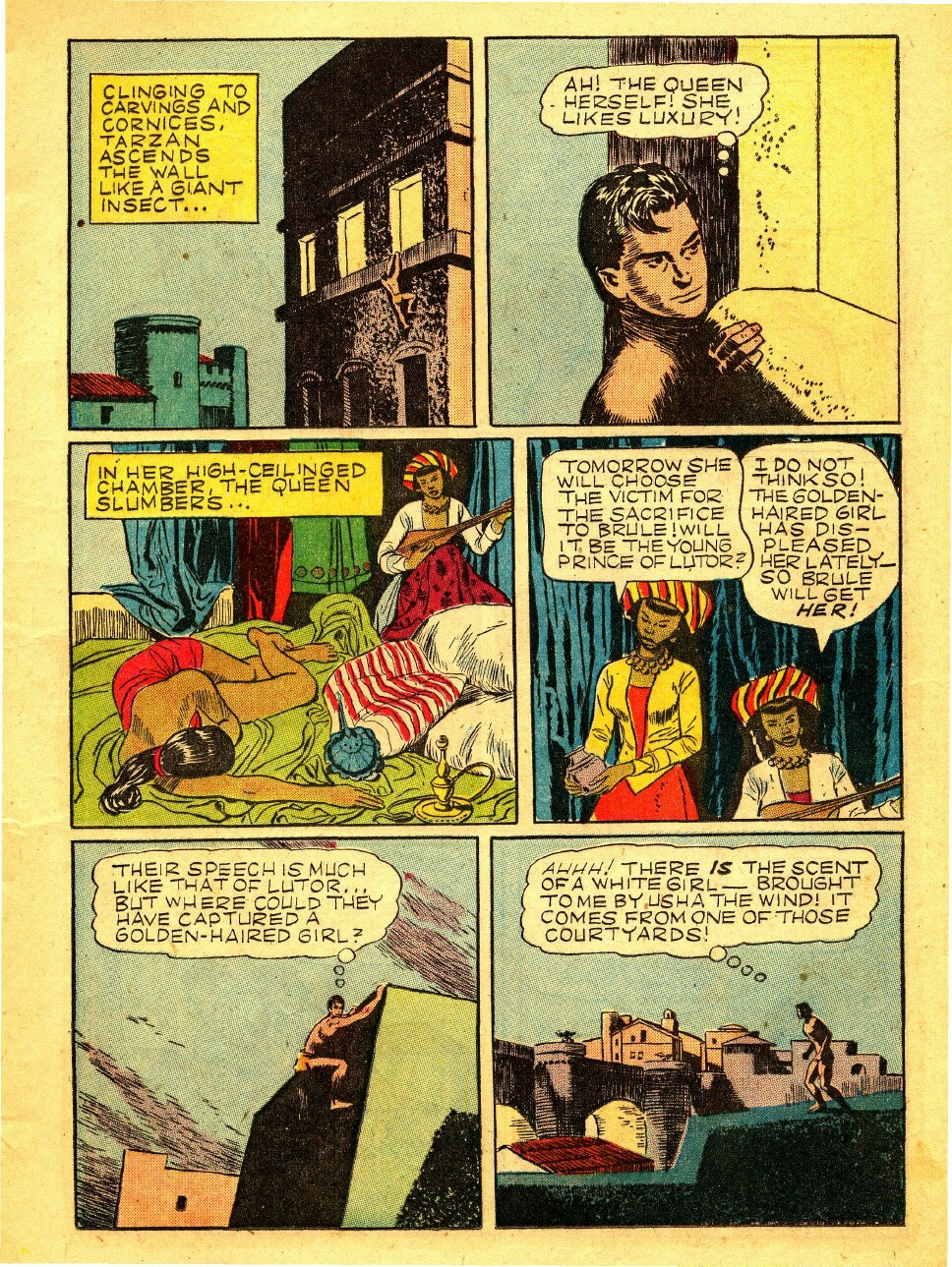 Read online Tarzan (1948) comic -  Issue #38 - 9