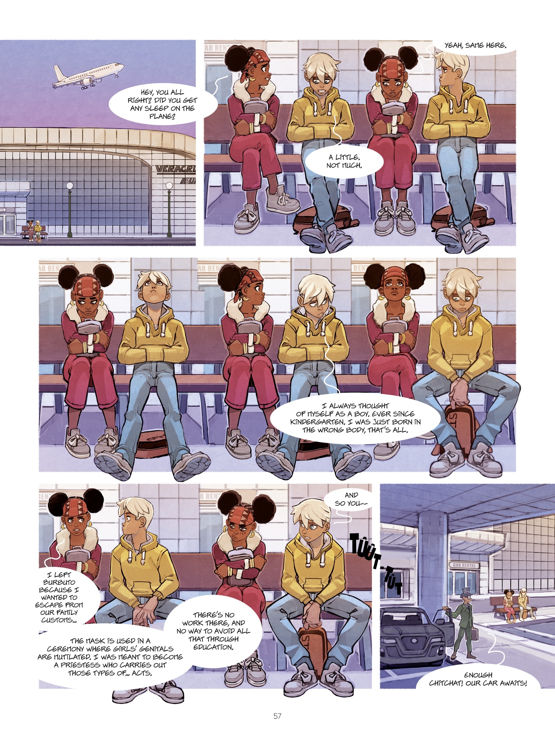 Read online Masks comic -  Issue #1 - 57