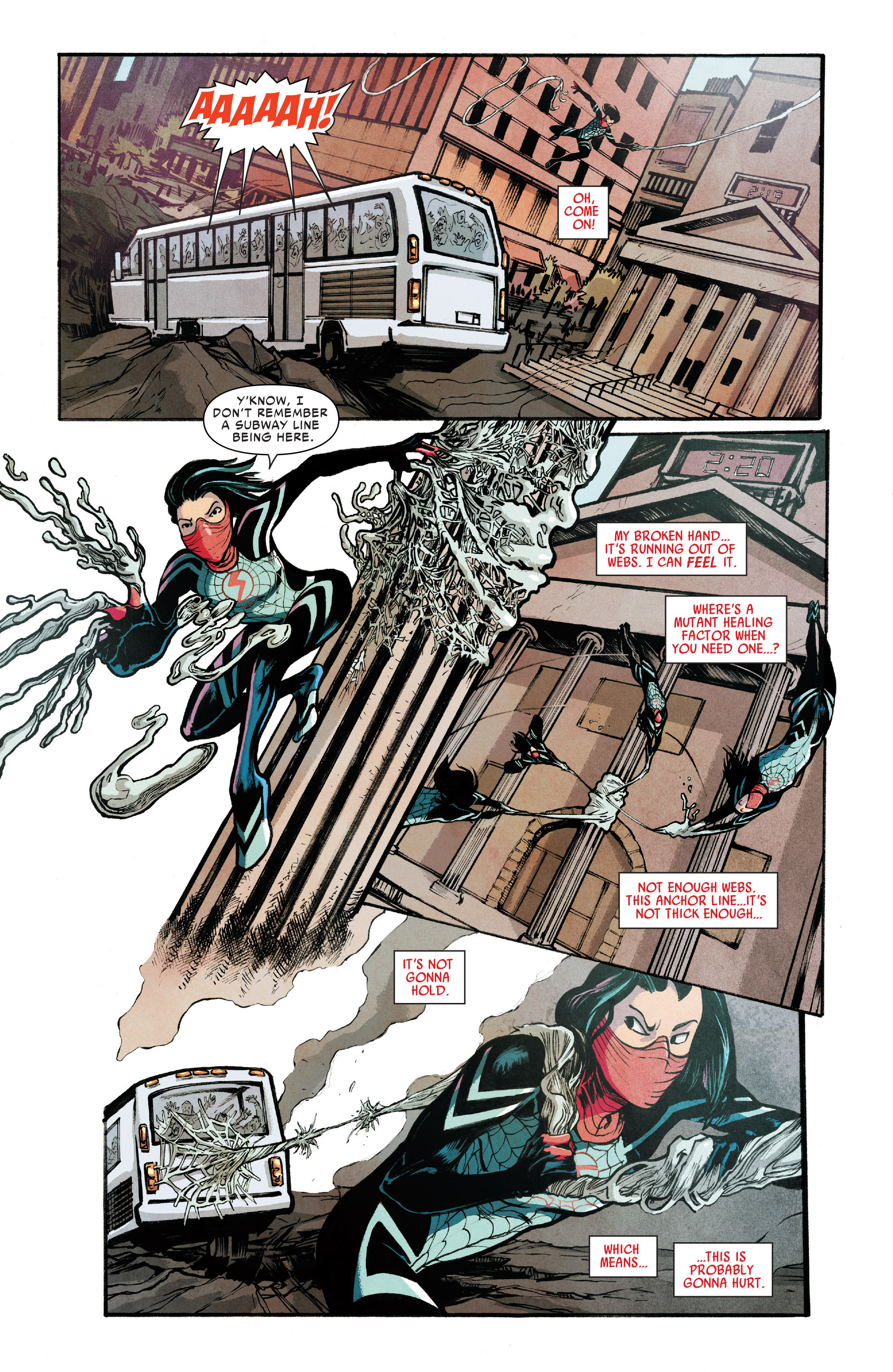 Read online Silk (2015) comic -  Issue #7 - 12