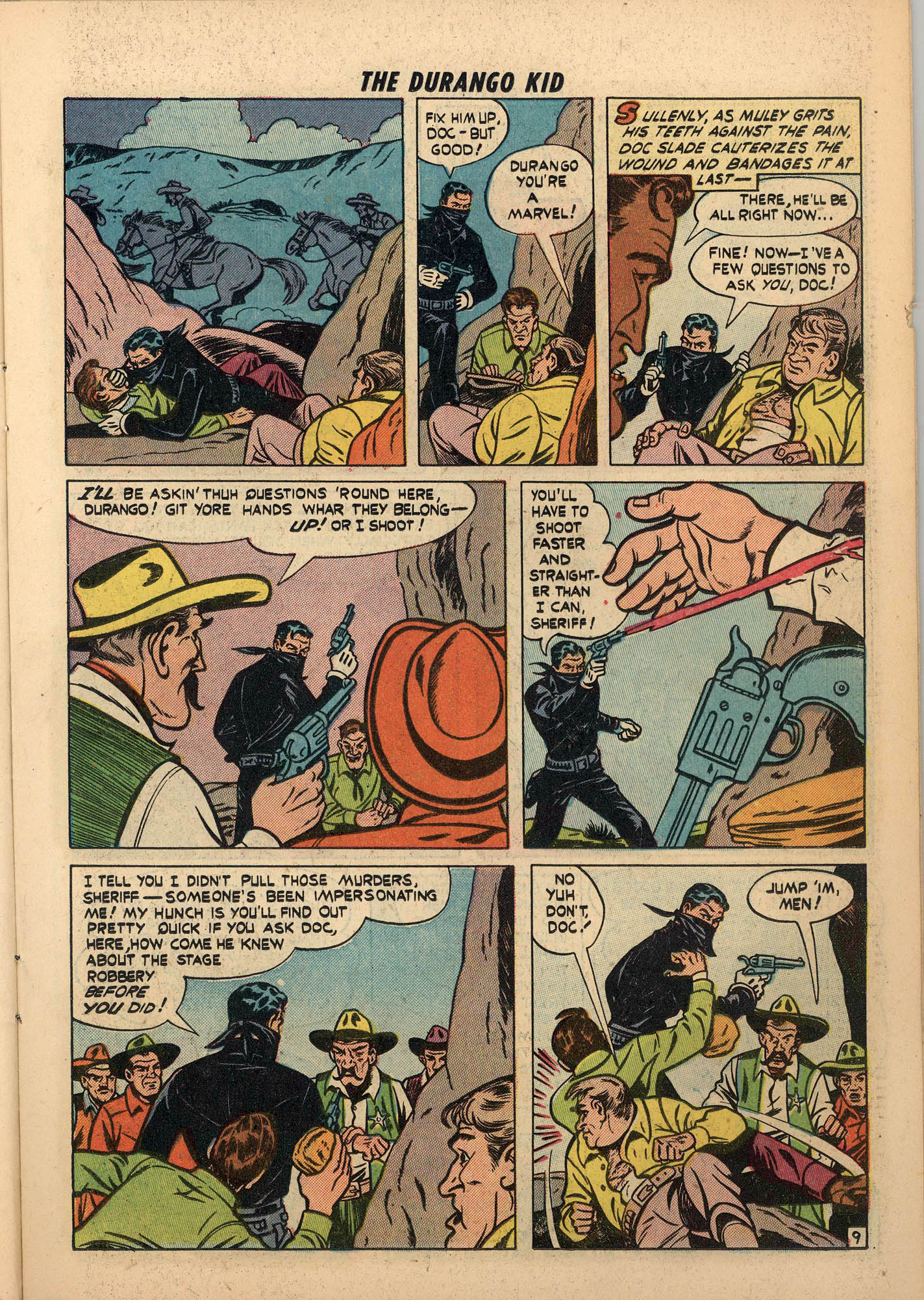 Read online Charles Starrett as The Durango Kid comic -  Issue #3 - 10