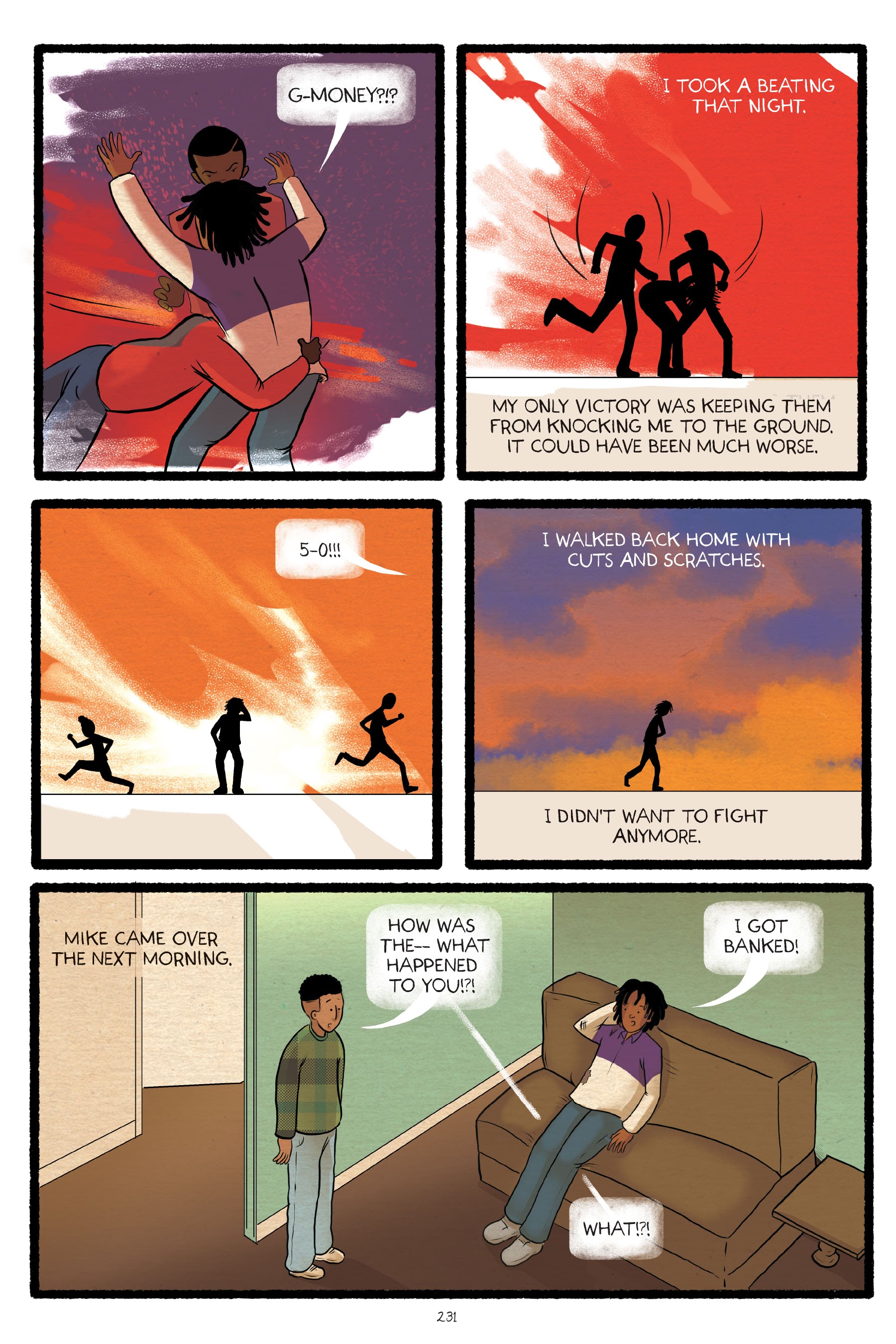 Read online Fights: One Boy's Triumph Over Violence comic -  Issue # TPB (Part 3) - 31