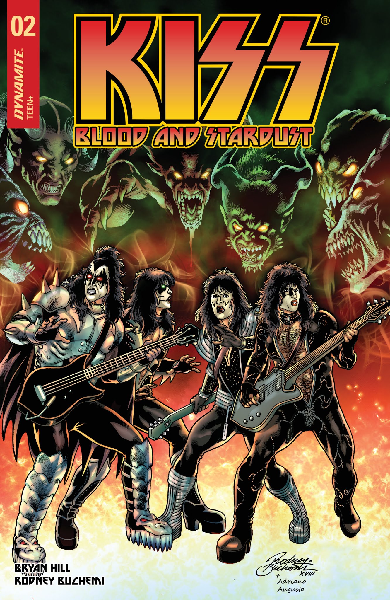 Read online KISS: Blood and Stardust comic -  Issue #2 - 2