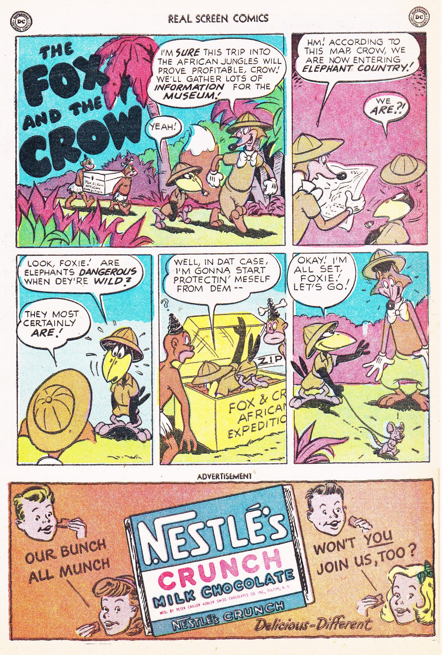 Read online Real Screen Comics comic -  Issue #37 - 41