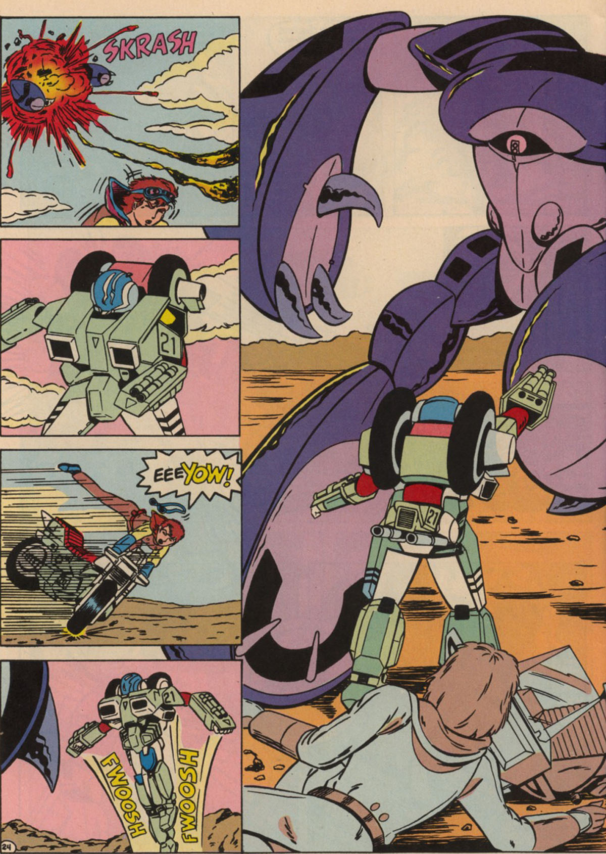 Read online Robotech The New Generation comic -  Issue #1 - 33
