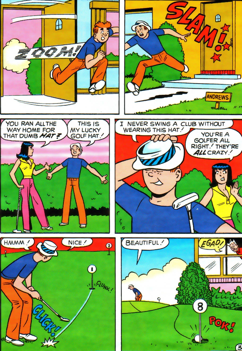 Read online Archie's Double Digest Magazine comic -  Issue #164 - 56