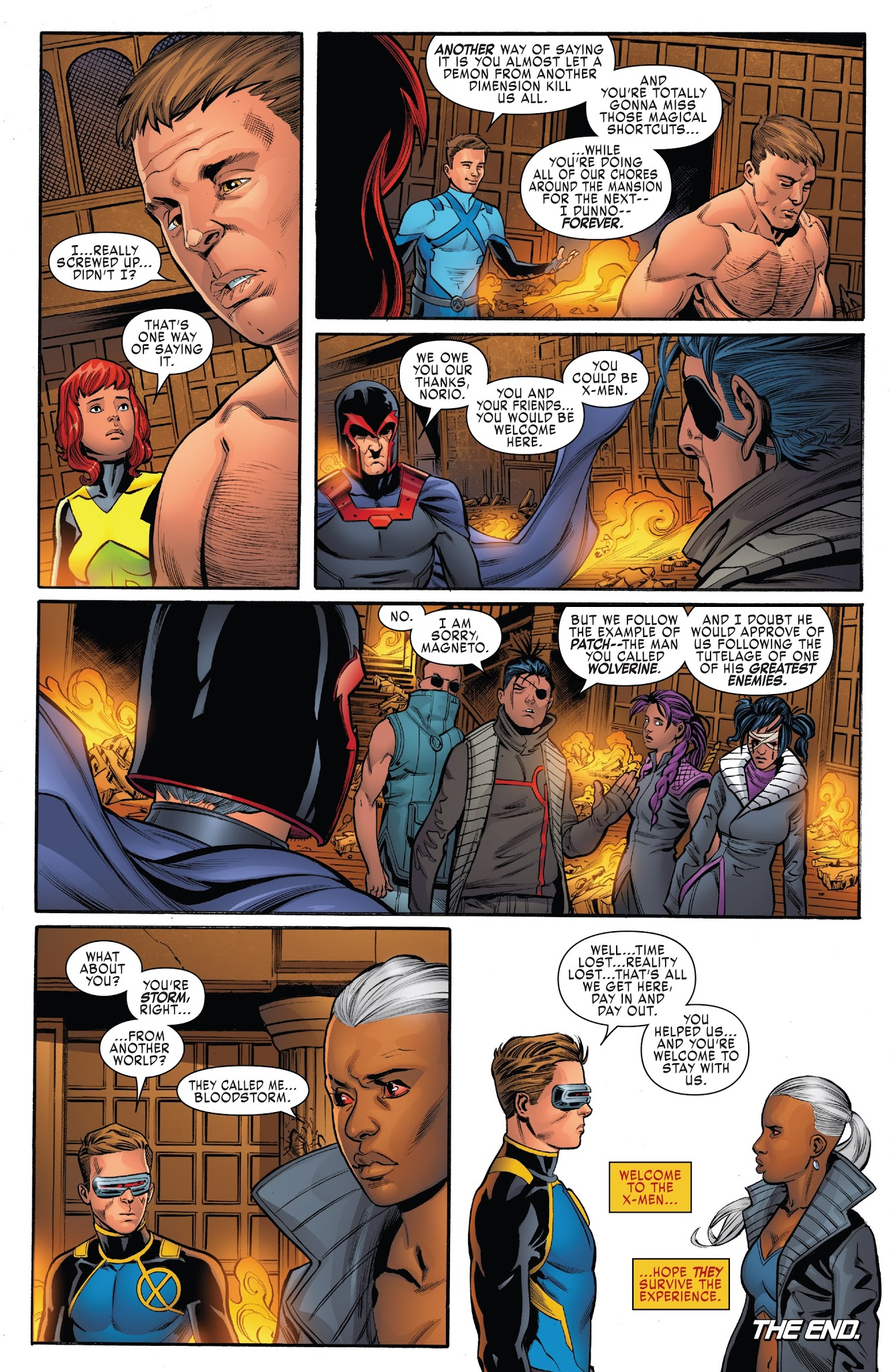 Read online X-Men: Blue comic -  Issue #12 - 21