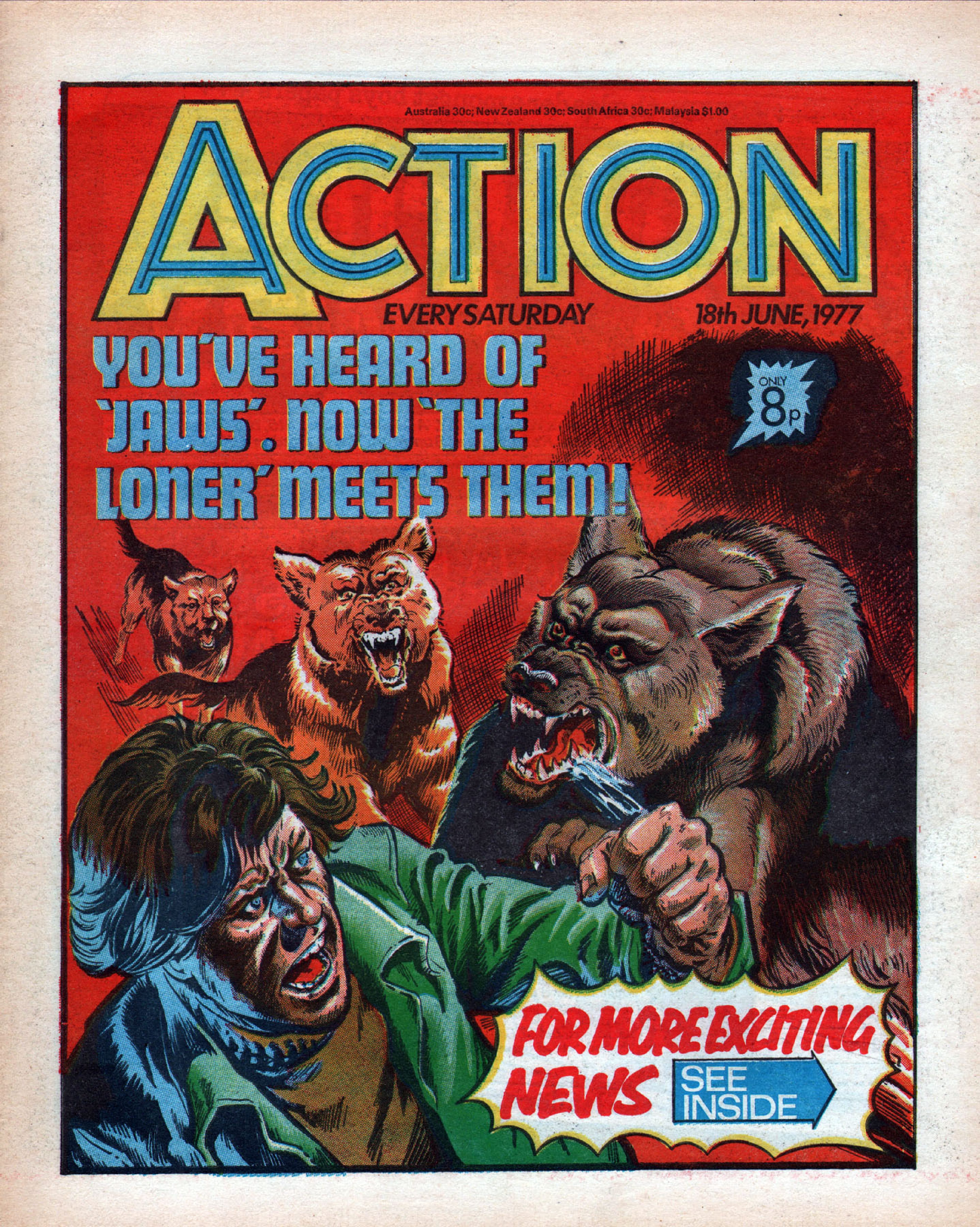 Read online Action (1976) comic -  Issue #66 - 1
