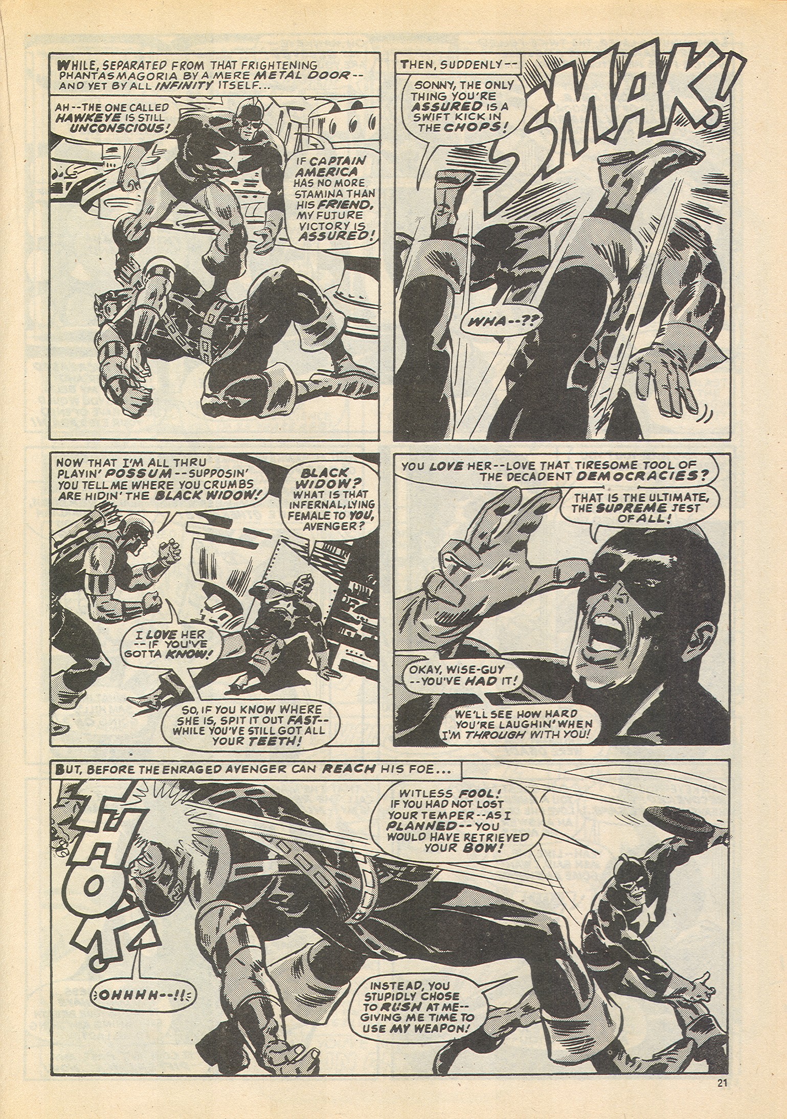 Read online The Avengers (1973) comic -  Issue #53 - 21