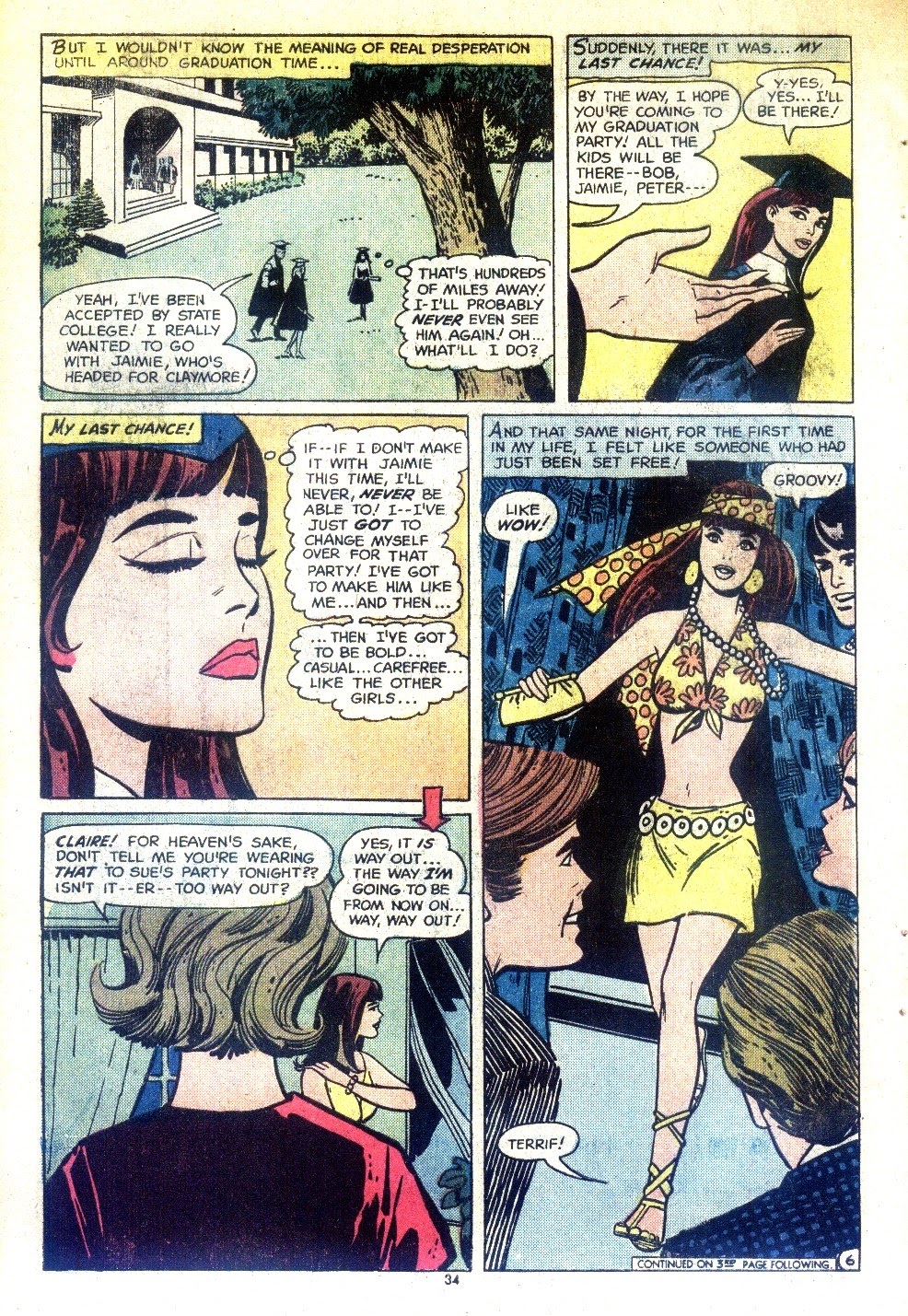 Read online Young Love (1963) comic -  Issue #109 - 34